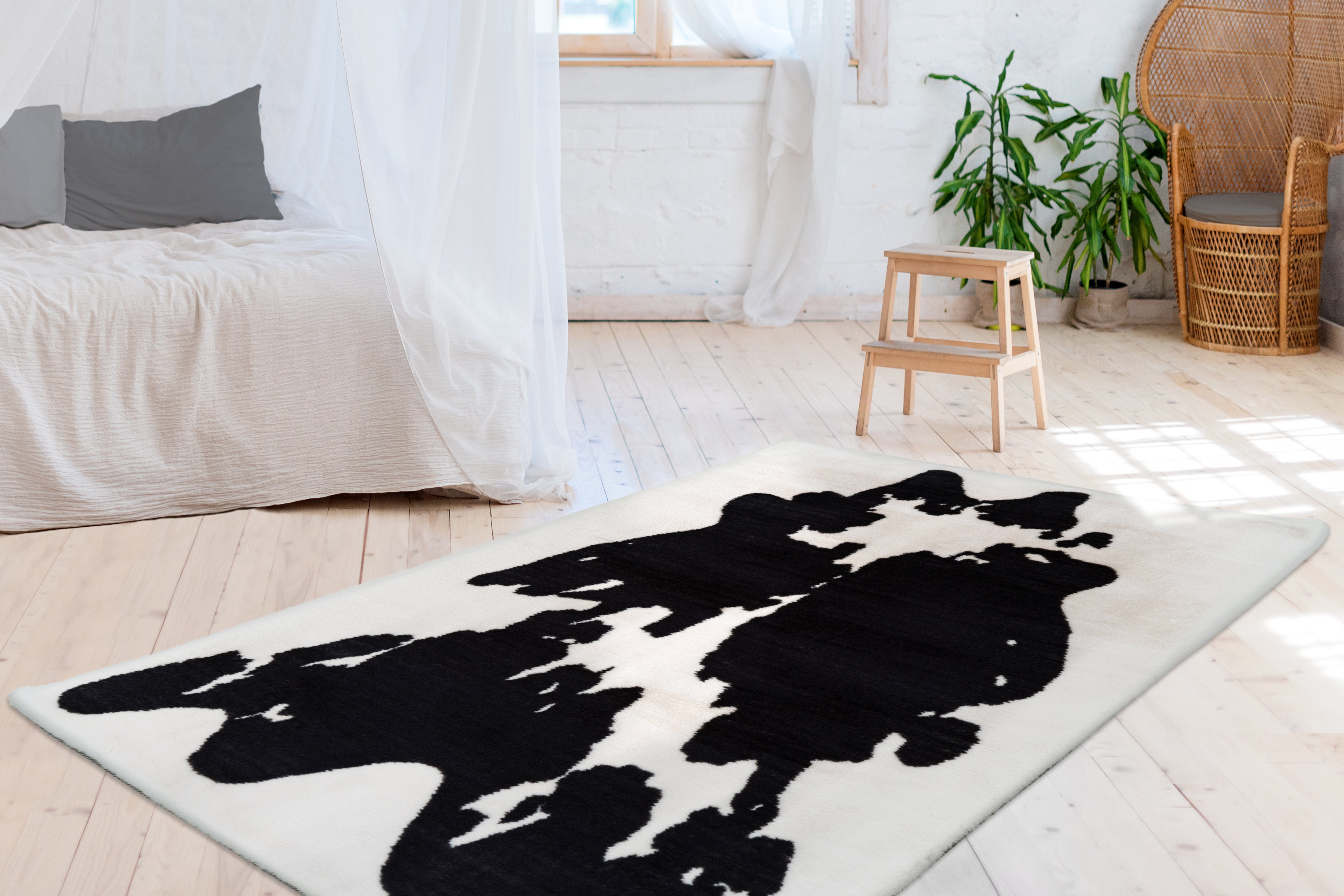 aRTE ESPINA Vloerkleed Rabbit Animal 500 Knusse hoogpolige tapijt, handgetuft, met katoen achterkant