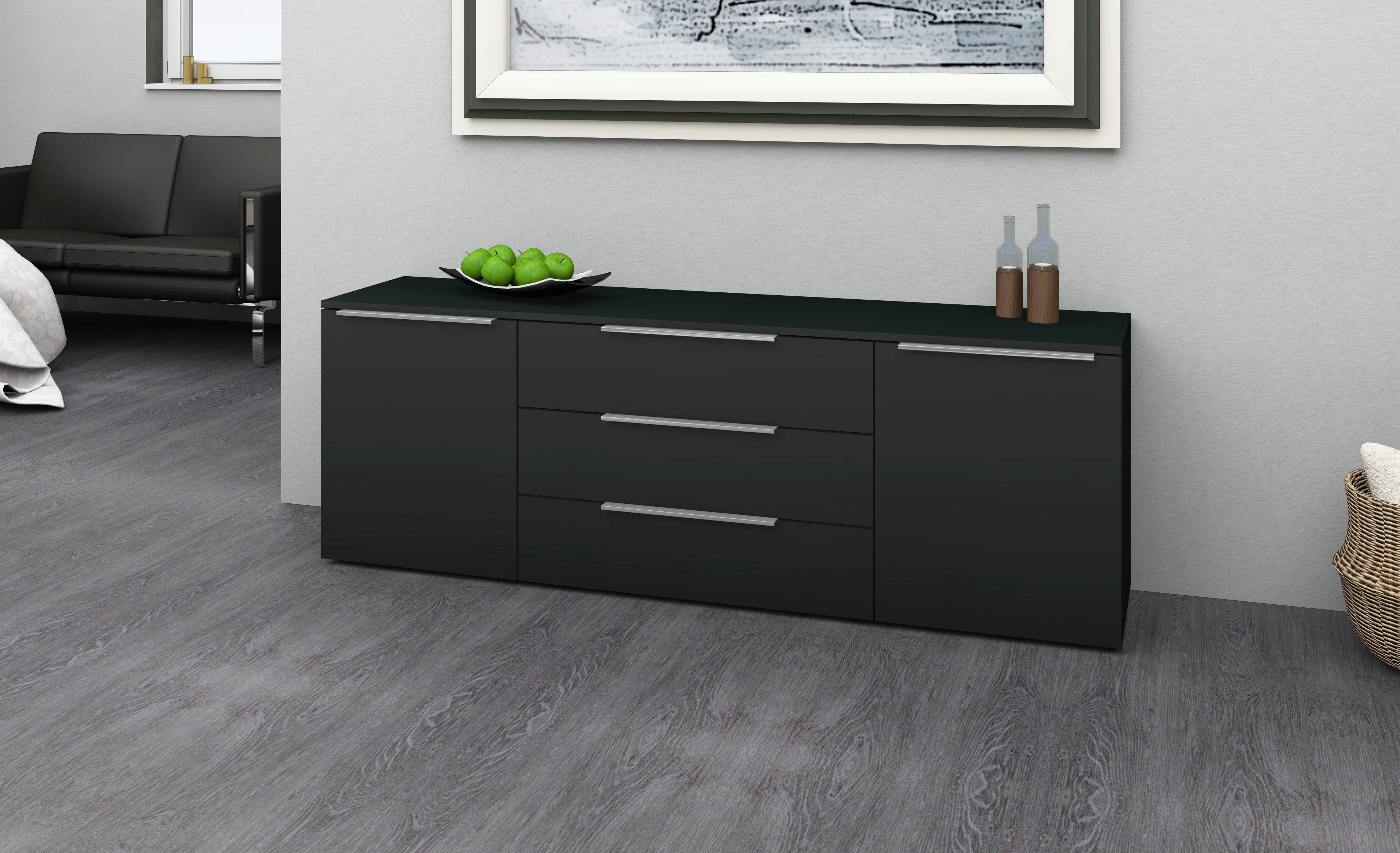 borchardt Möbel Dressoir Oliva Breedte 166 of 200 cm