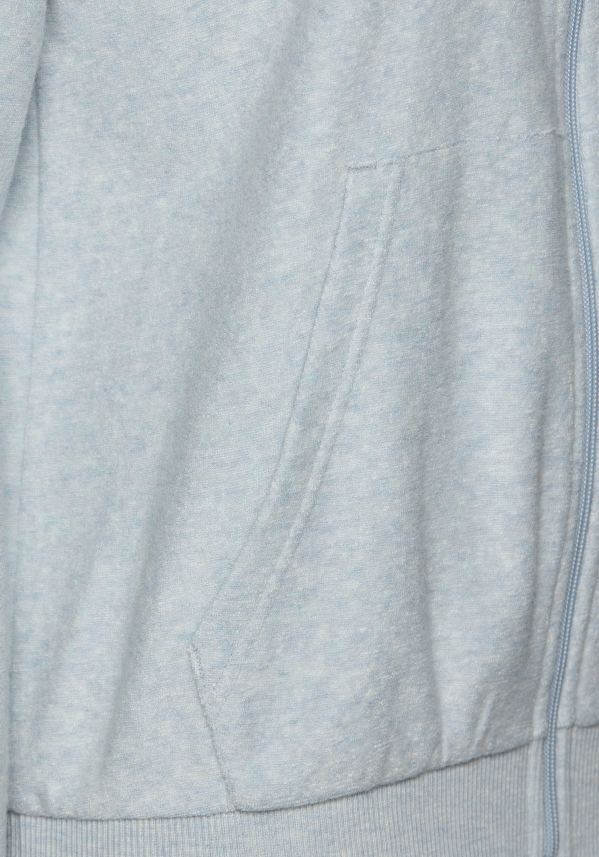 Vivance Sweater Klein logo-borduursel op de voorkant