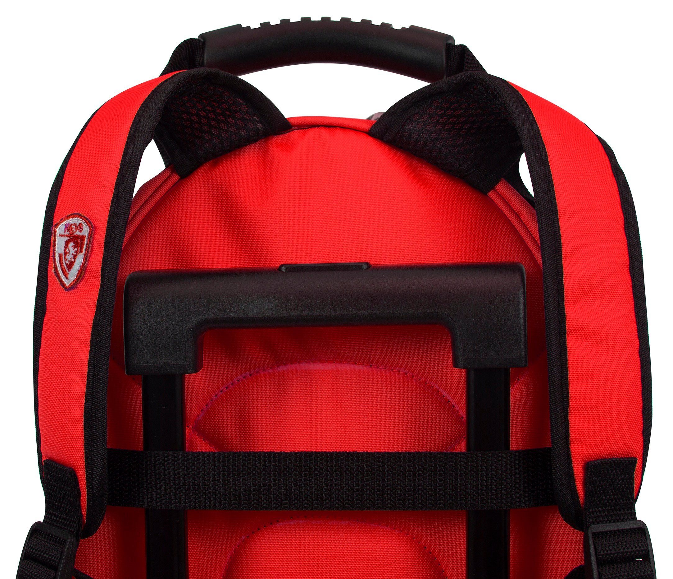 Heys Kofferset Super Tots, 46 cm, Lieveheersbeestje Heys x Joachim Llambi kindertrolley kinder reisbagage (set, 2-delig, Kinderkoffer en rugzak)