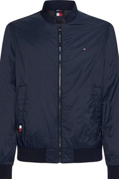 tommy hilfiger bomberjack base layer packable bomber blauw