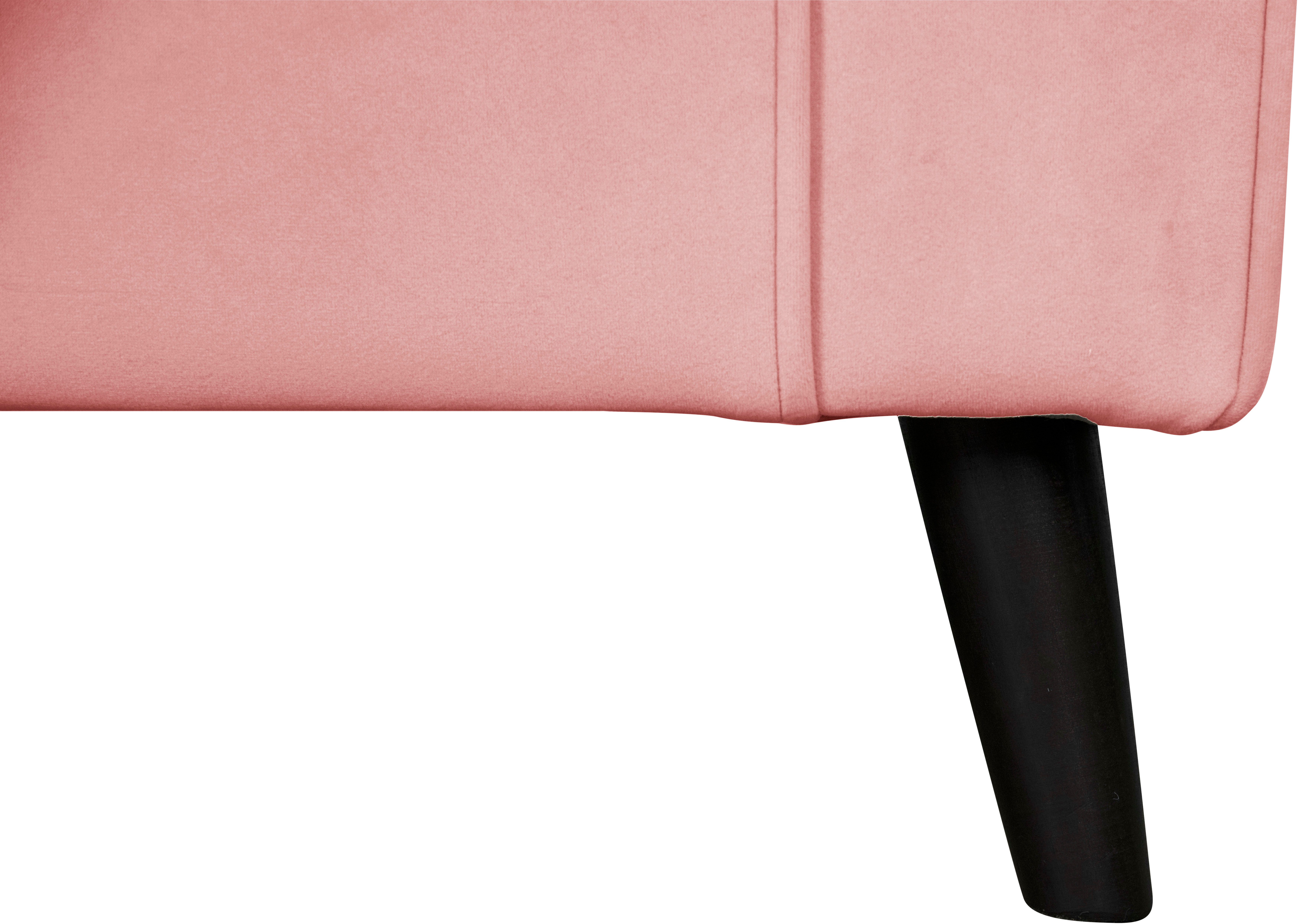 Home affaire Fauteuil Ohrensessel CHISTELLE, optioneel met poef met golfondersteuning, afmetingen: b/d/h: 81/87/99 cm