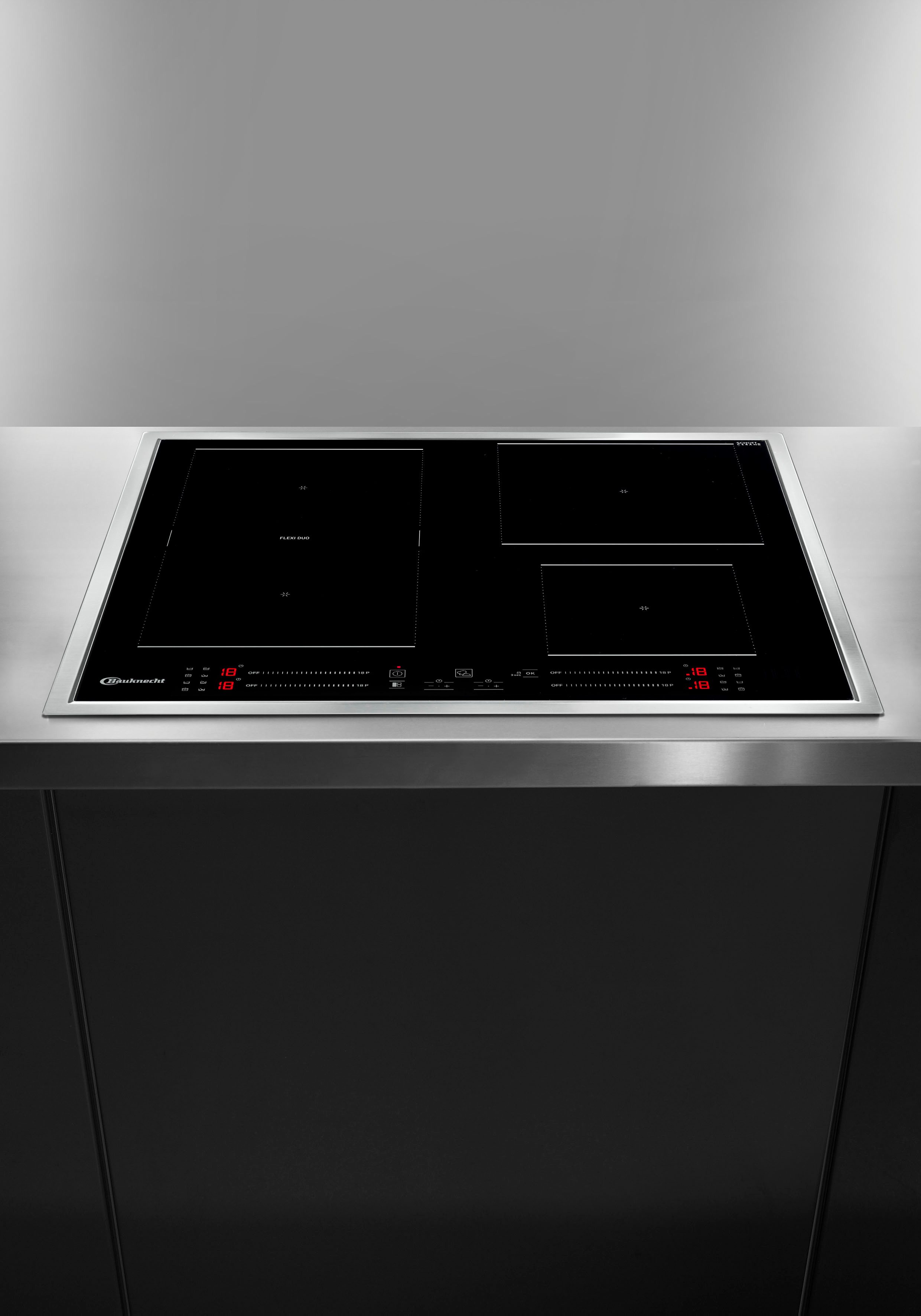 BAUKNECHT Flex-inductiekookplaat van SCHOTT CERAN® BS 7160C FT