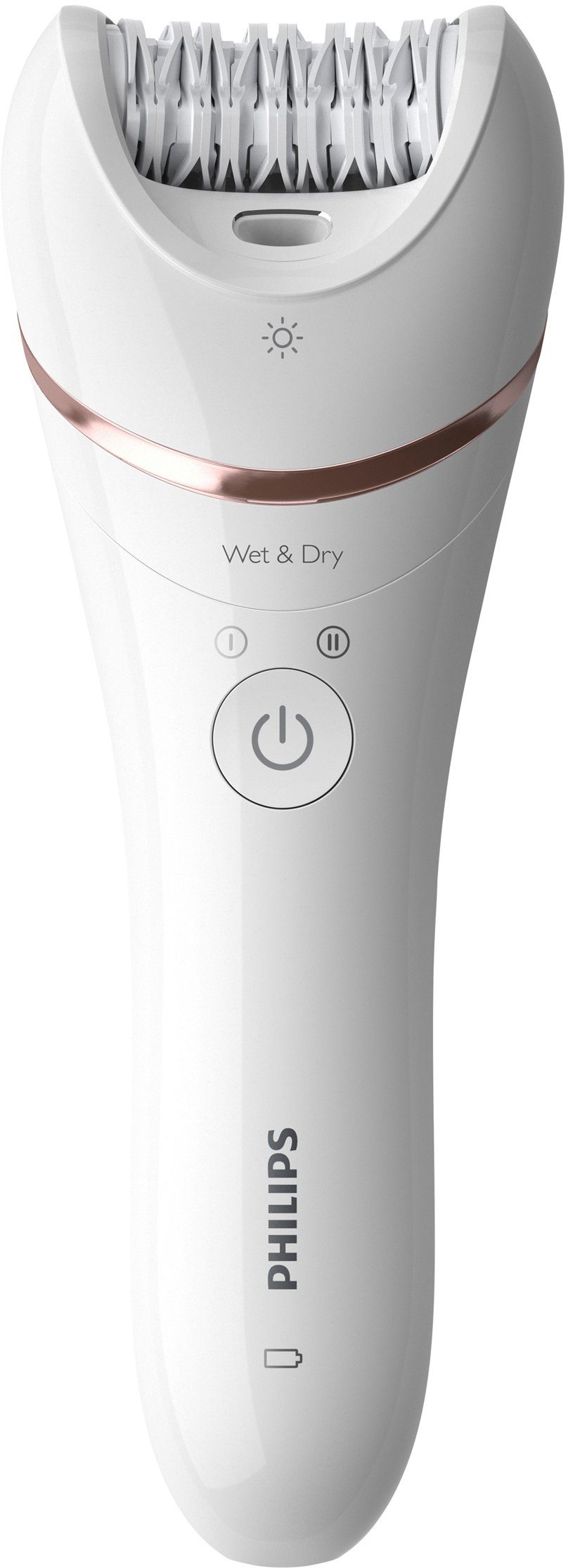 Philips Epilator Satinelle Advanced Series 8000 Natte en droge epilator, met 2 snelheidsinstellingen