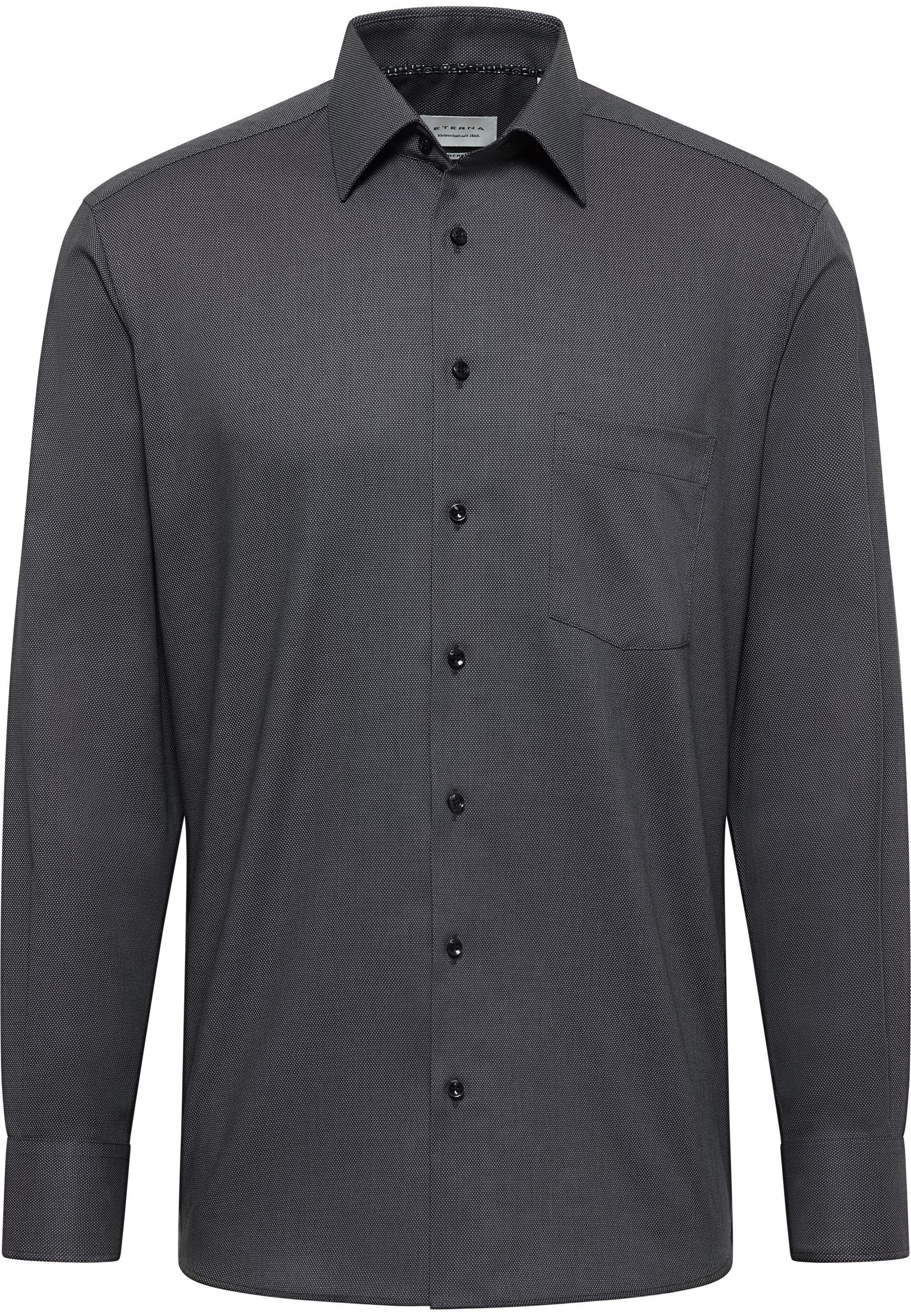 Eterna Overhemd met lange mouwen MODERN FIT NON IRON (strijkvrij)