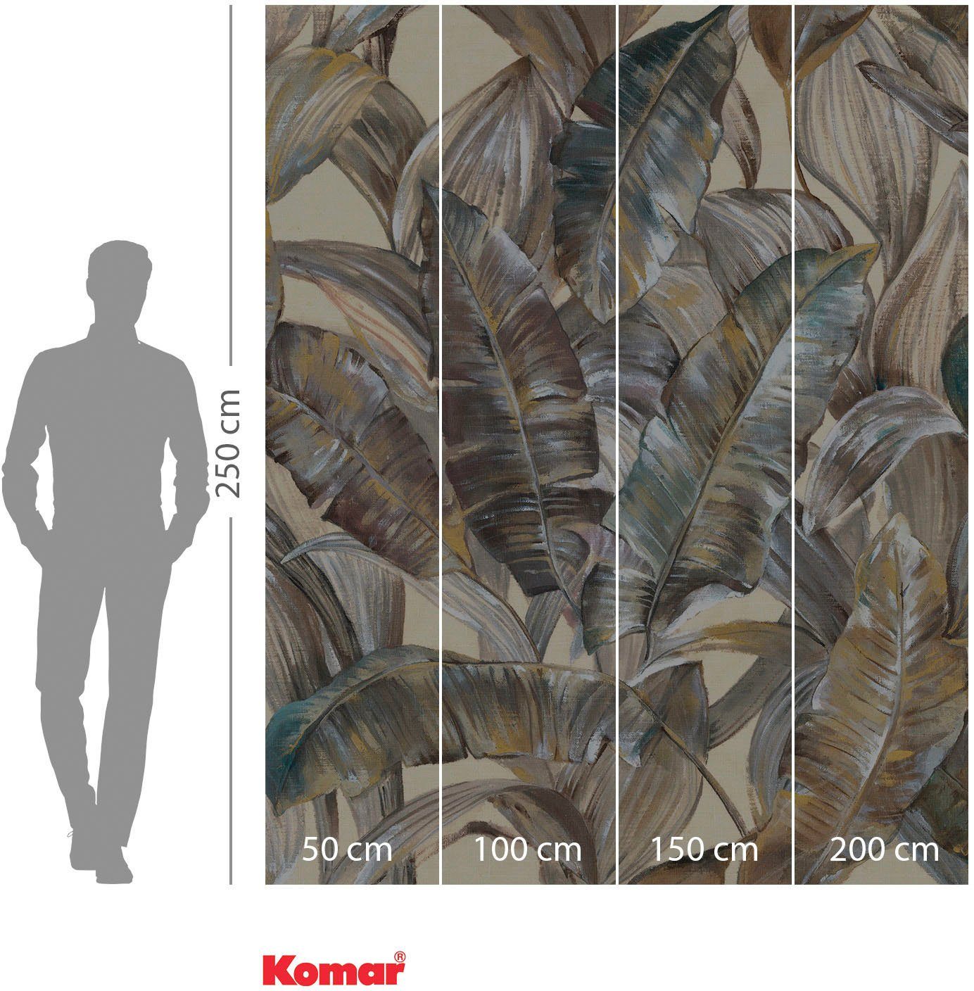 Komar Vliesbehang Digitale print vlies - Graceful Gold - Afmeting 200 x 250 cm (1 stuk)