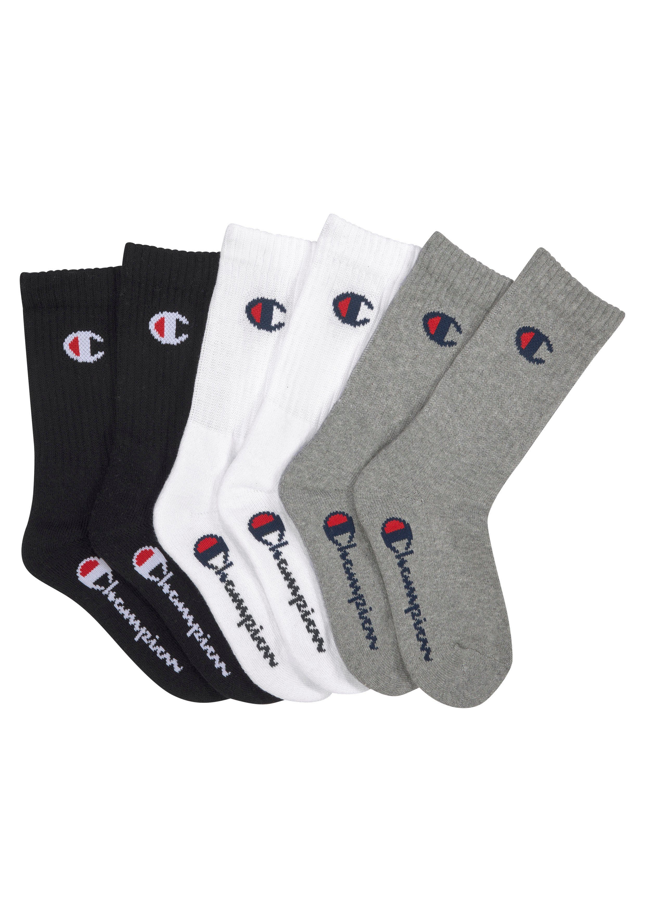 Champion Sportsokken 6pk Crew Socks (set, 6 paar)