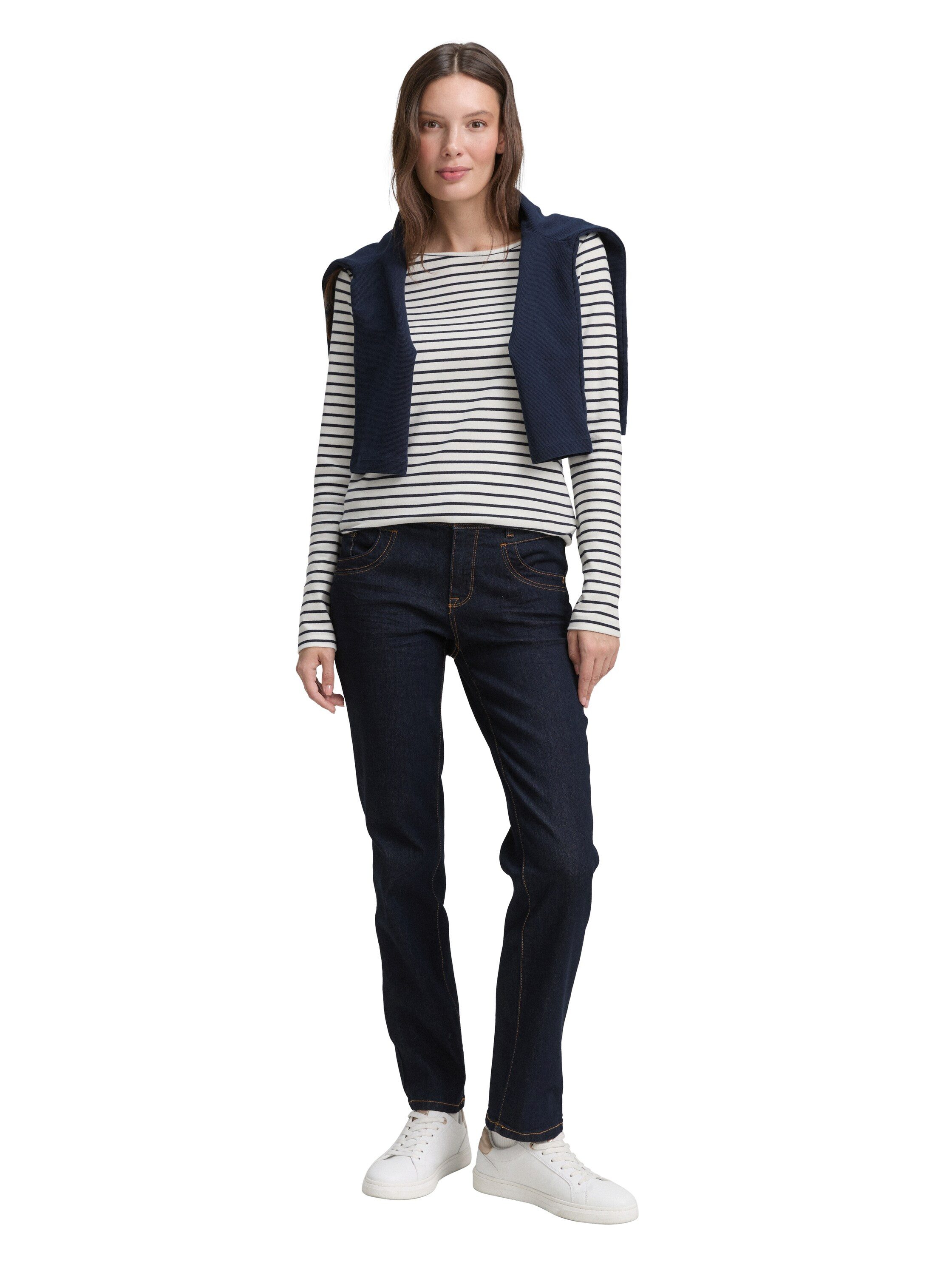 Tom Tailor Shirt met lange mouwen met streepmotief