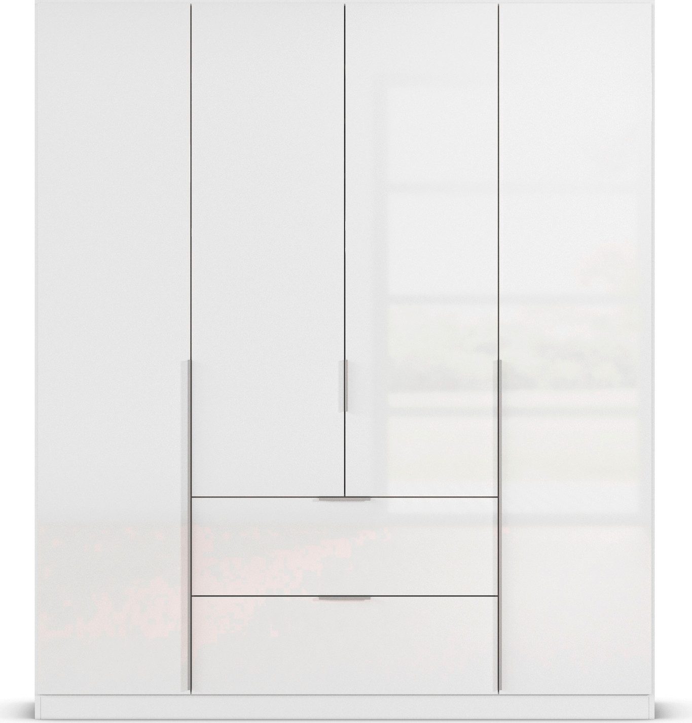 rauch Draaideurkast Kledingkast kast garderobe AGORDO met decor- of hoogglansfront