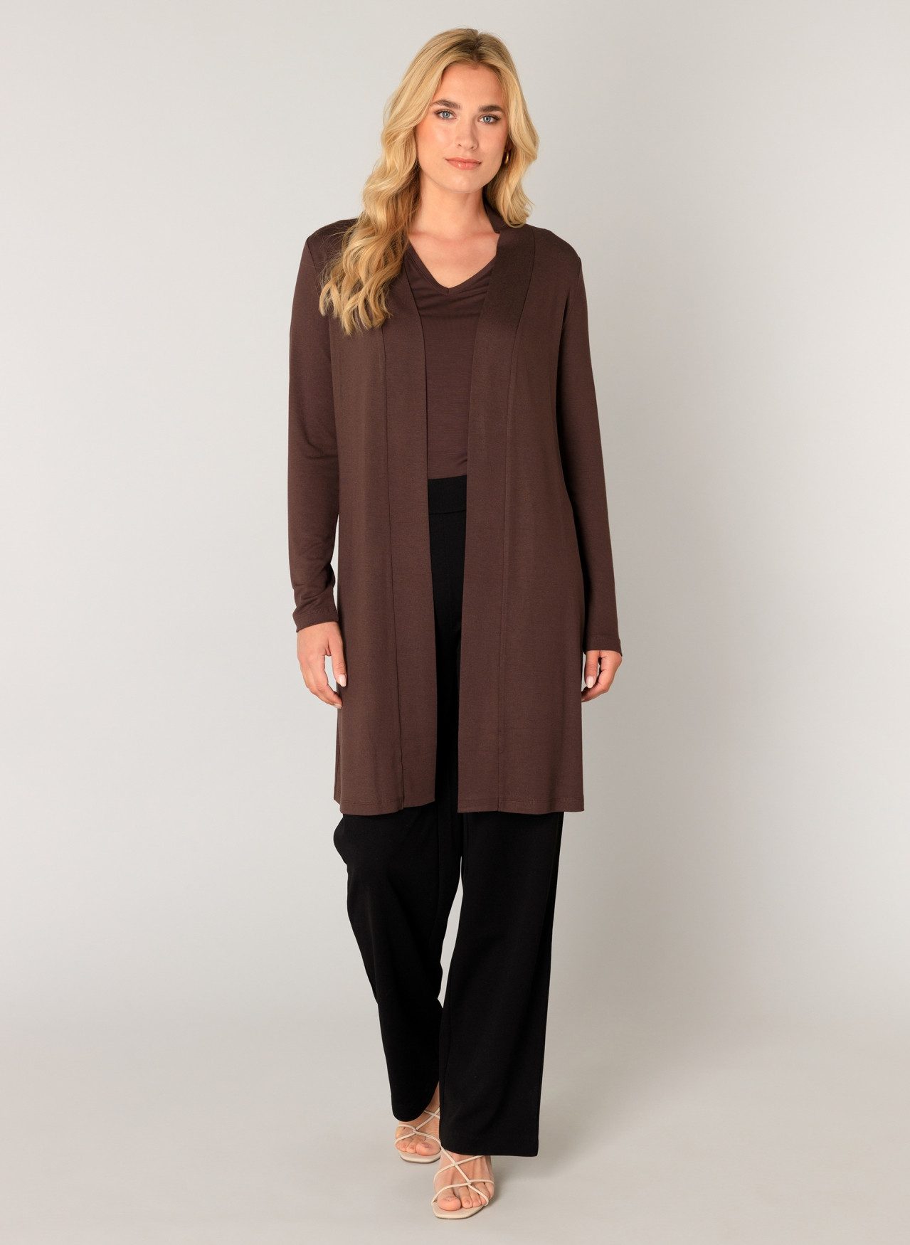 Base Level Lang vest Yayla long zonder sluiting