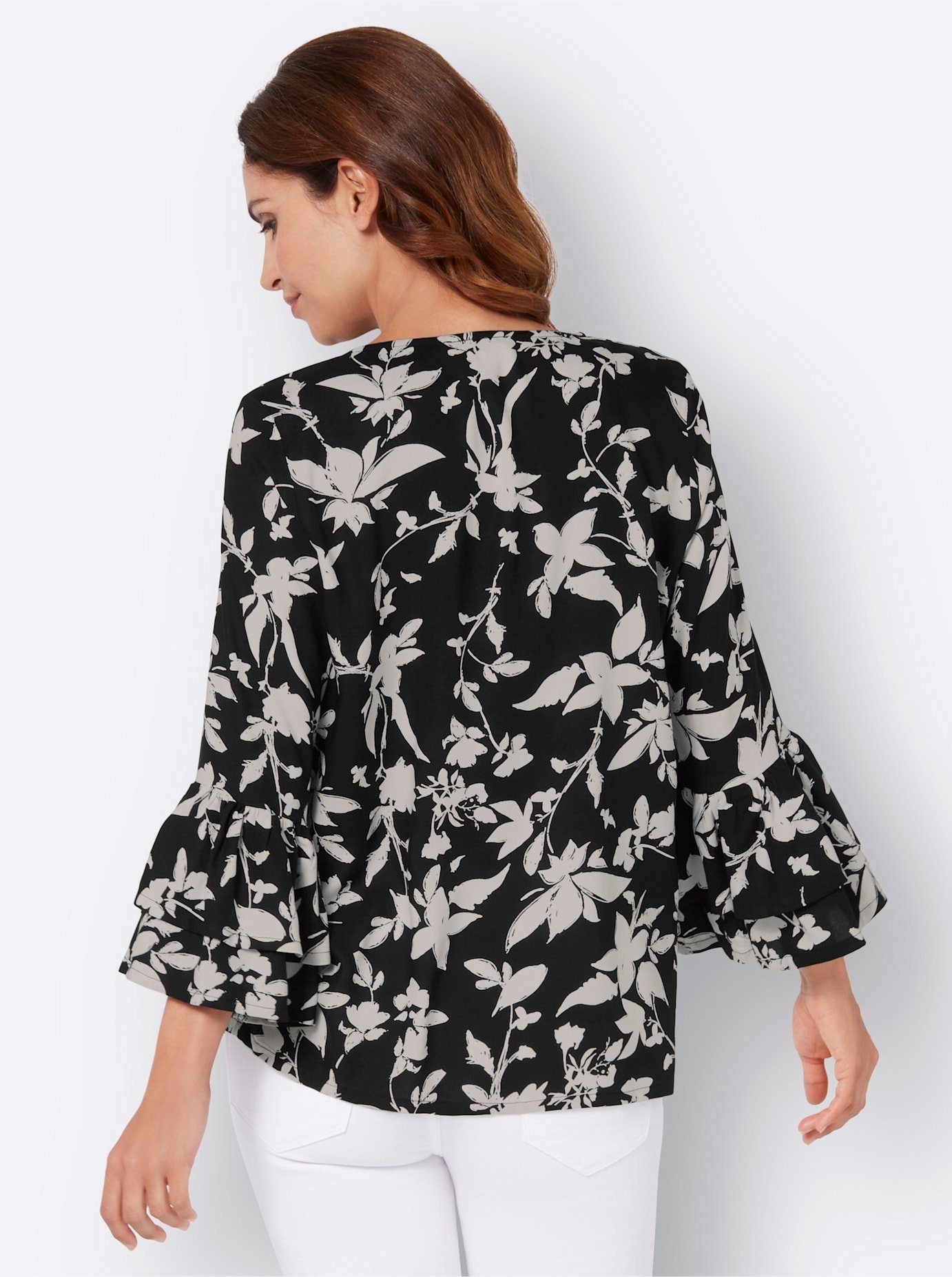 Alessa W. Blouse zonder sluiting