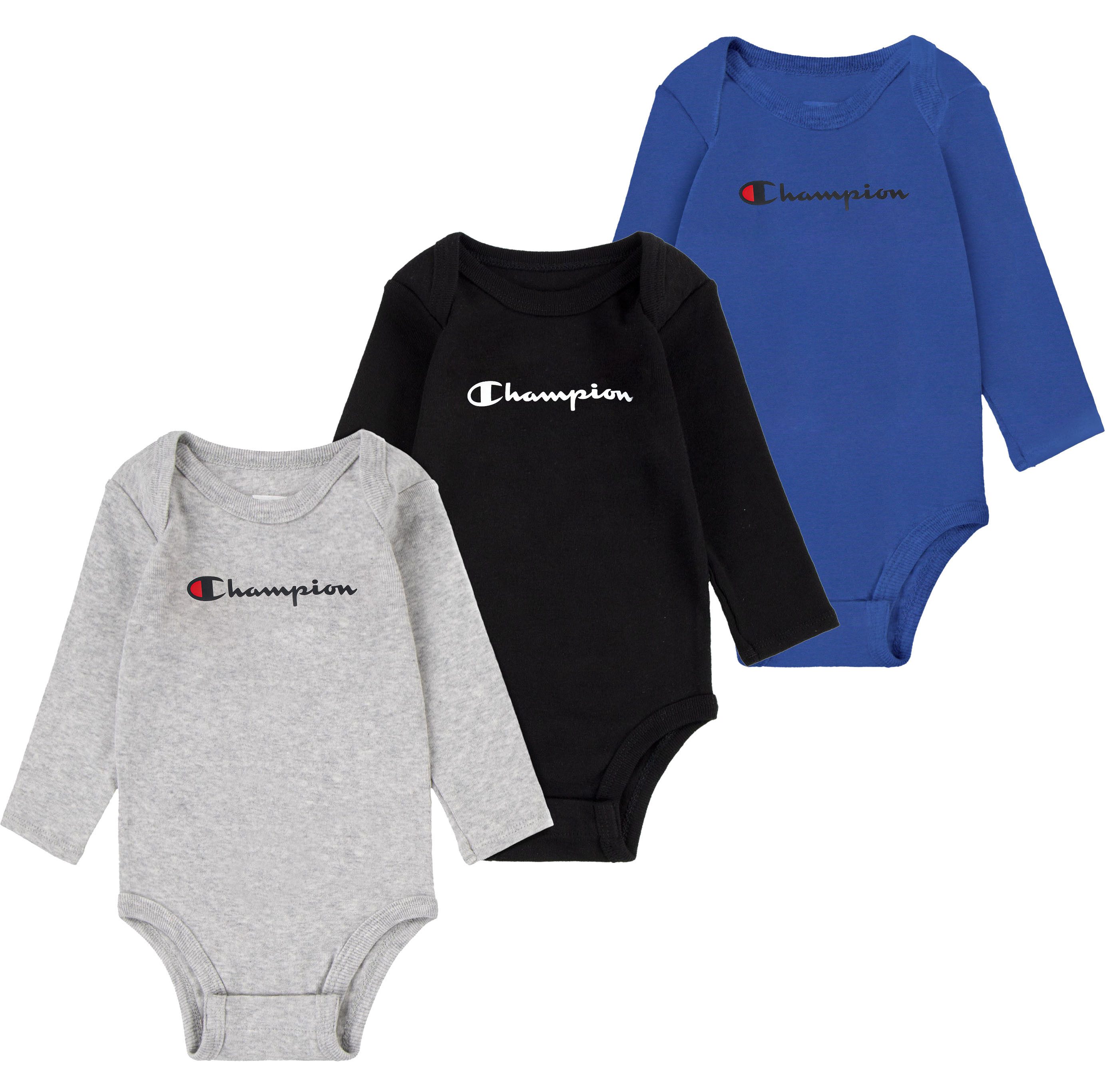 Champion Body met lange mouwen 3PK LONGSLEEVE BODYSUITS (set, 3-delig)