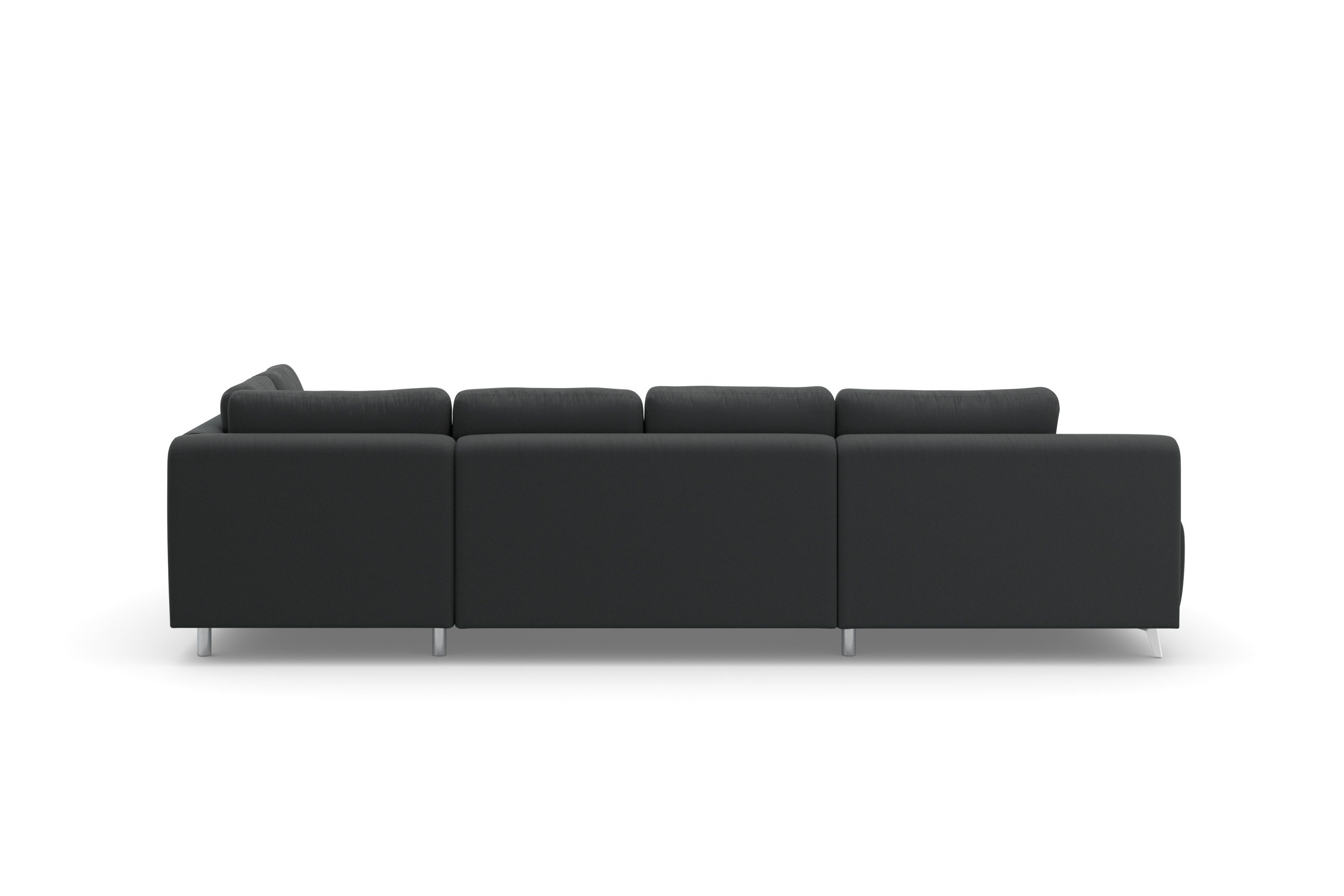 sit&more Zithoek Latigo U-vorm met récamier, naar keuze met slaapfunctie en bedkist