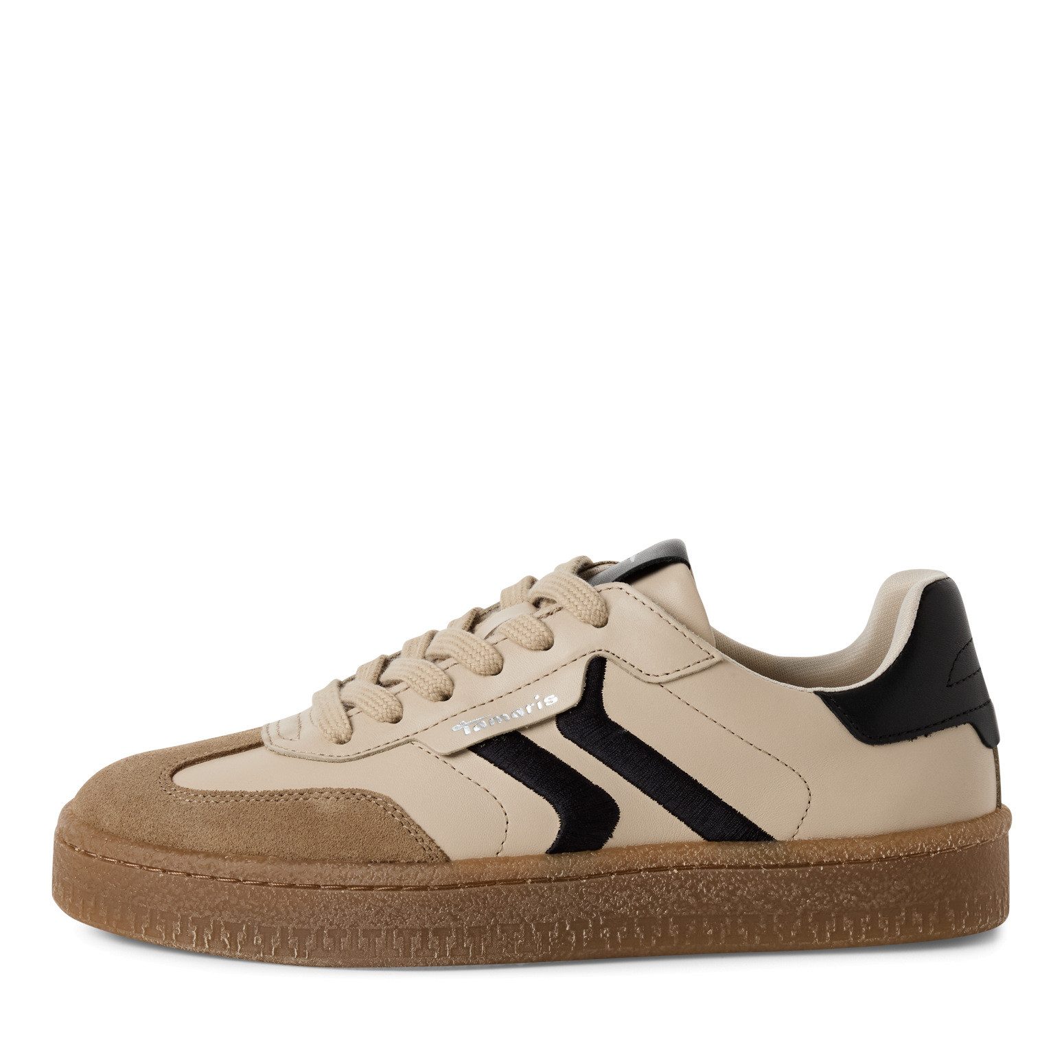 Tamaris Plateausneakers , vrijetijdsschoen, halfschoen, veterschoen met gepolsterde schacht