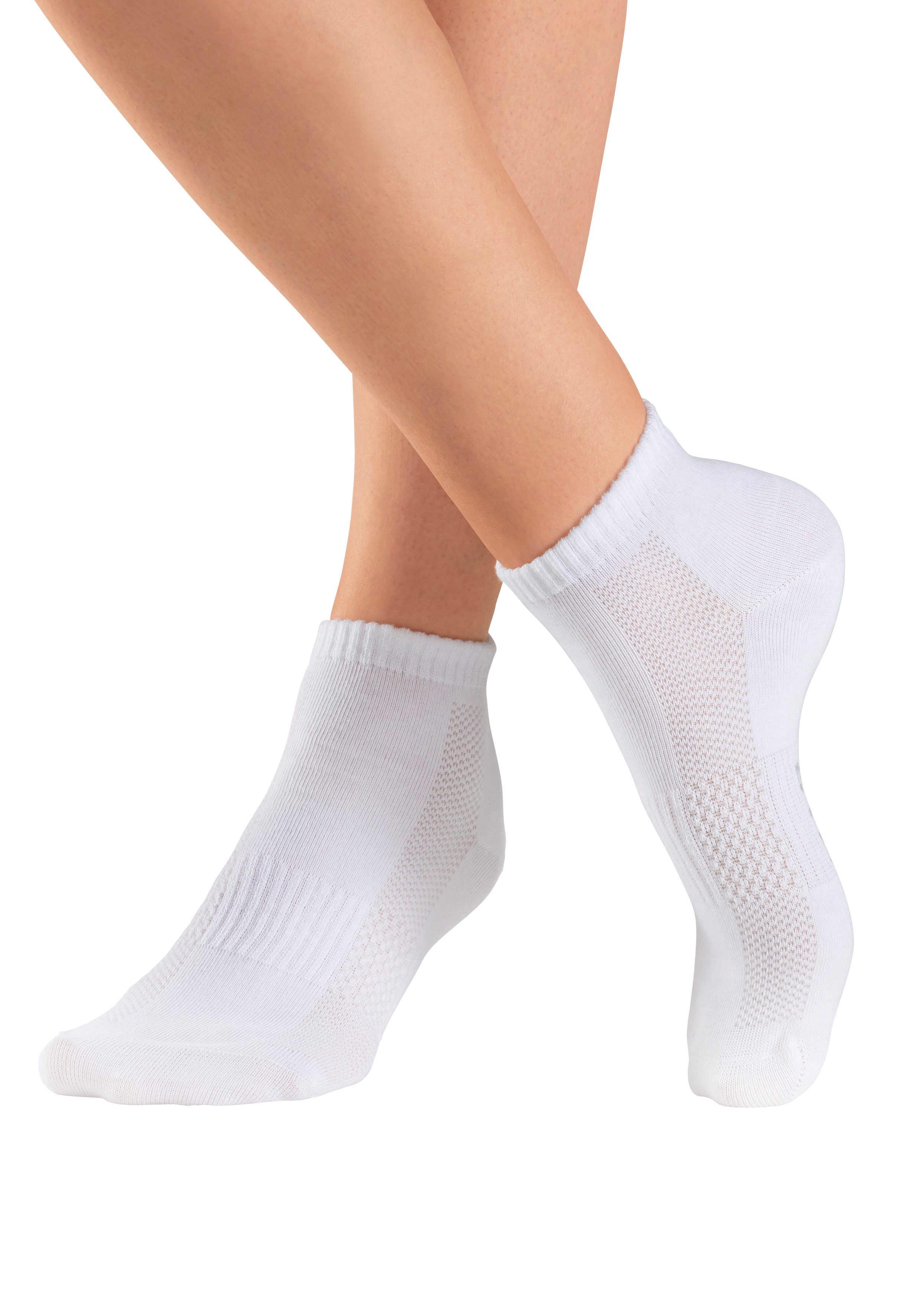 H.I.S Sportsokken Korte sokken en sneakersokken in één verpakking (set, 6 paar)