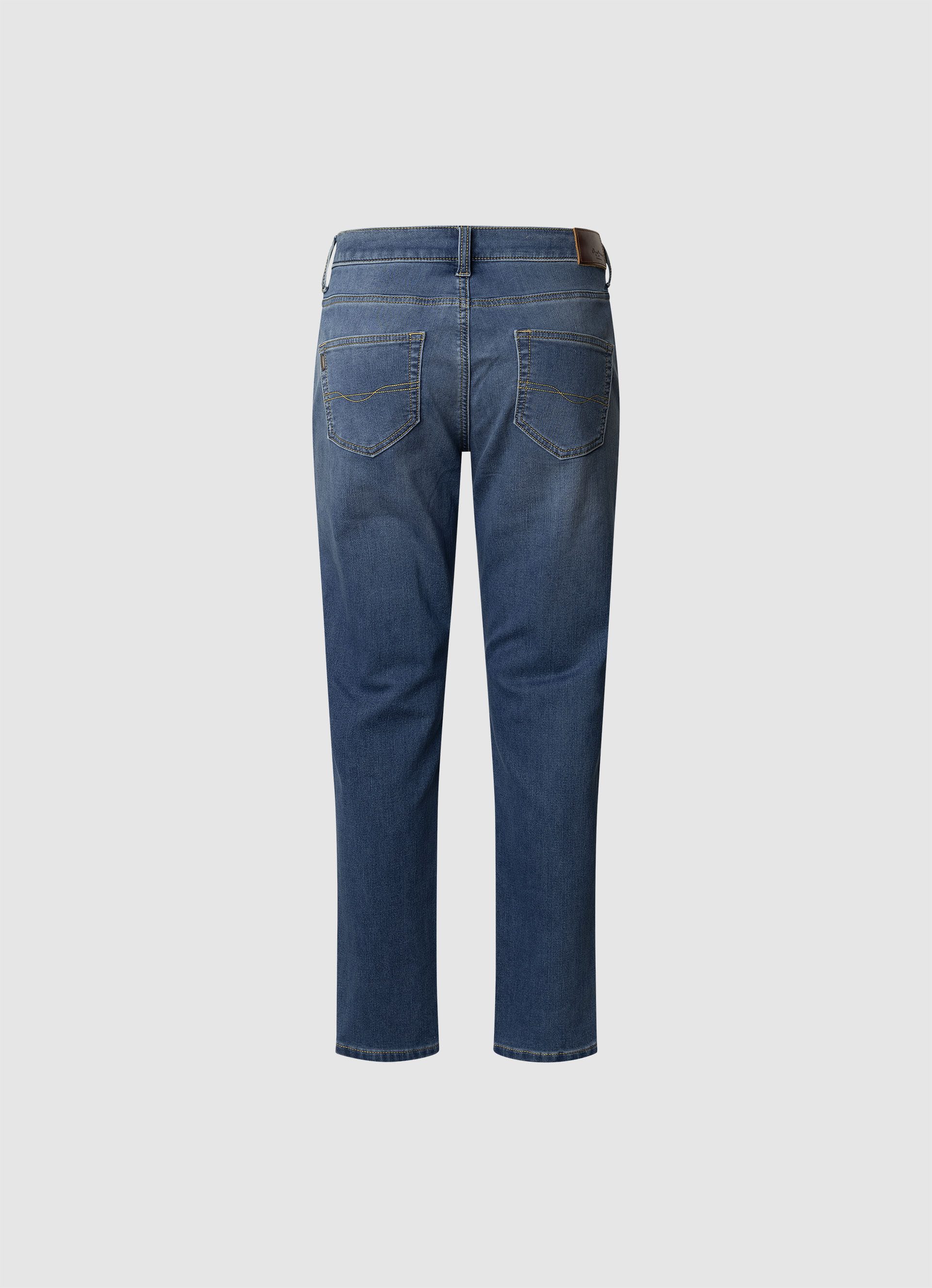 Pepe Jeans Tapered jeans TAPERED GYMDIGO MW CAREY