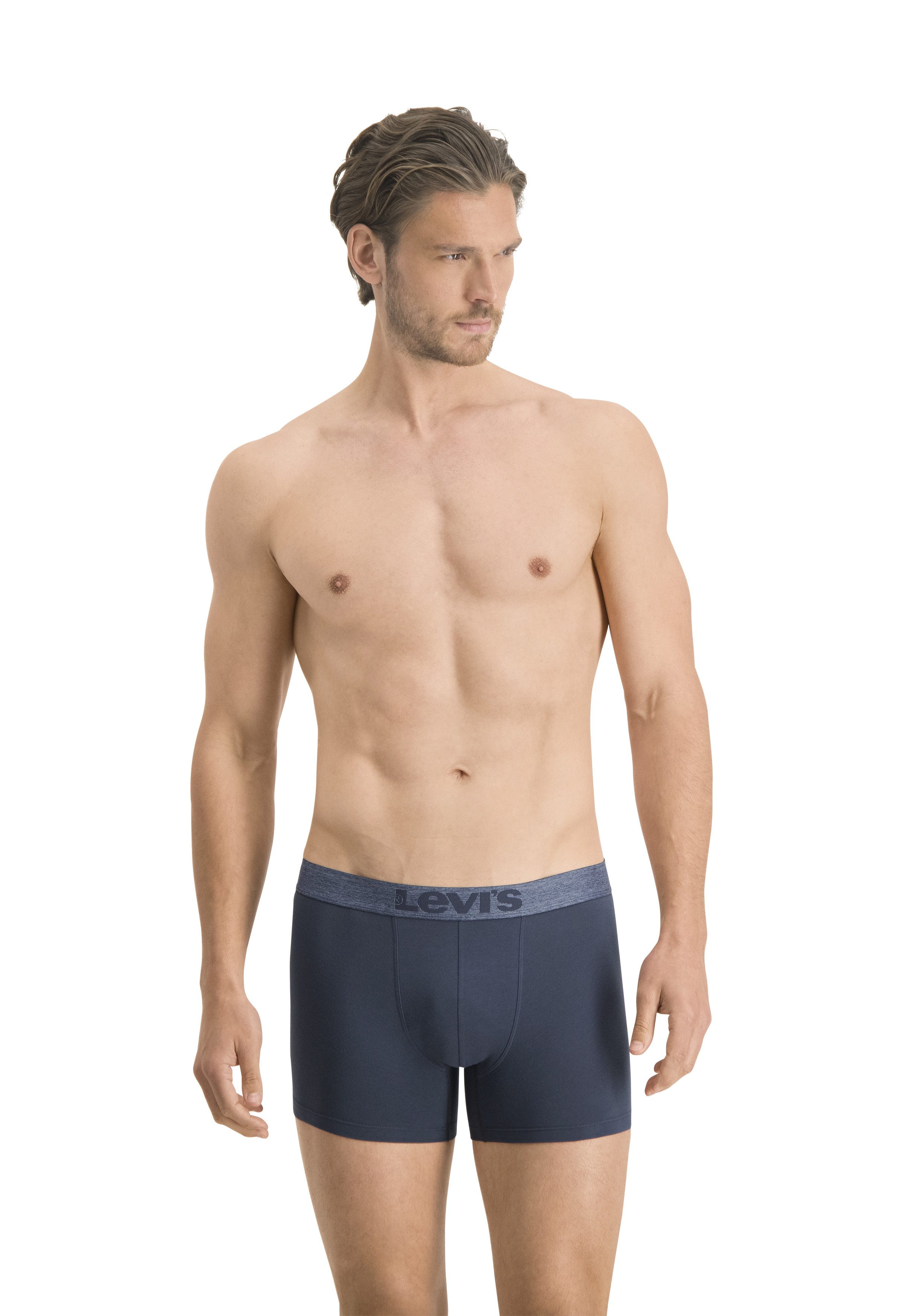 Levi's® Boxershort LEVIS MEN MEL WB BOXER BRIEF ORG CO 2P (Set van 2)