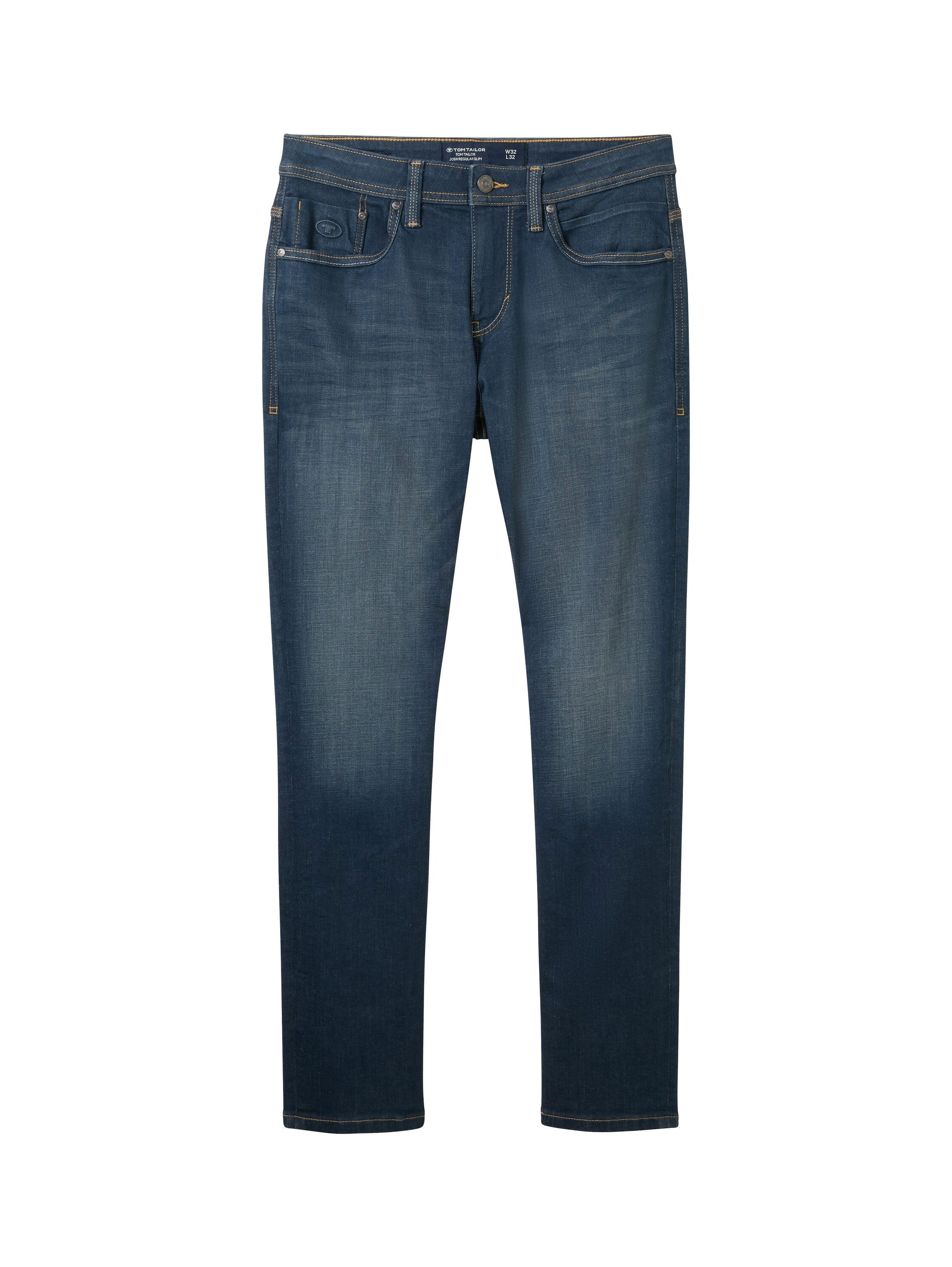 Tom Tailor Slim fit jeans Josh met bijzondere zakdetails
