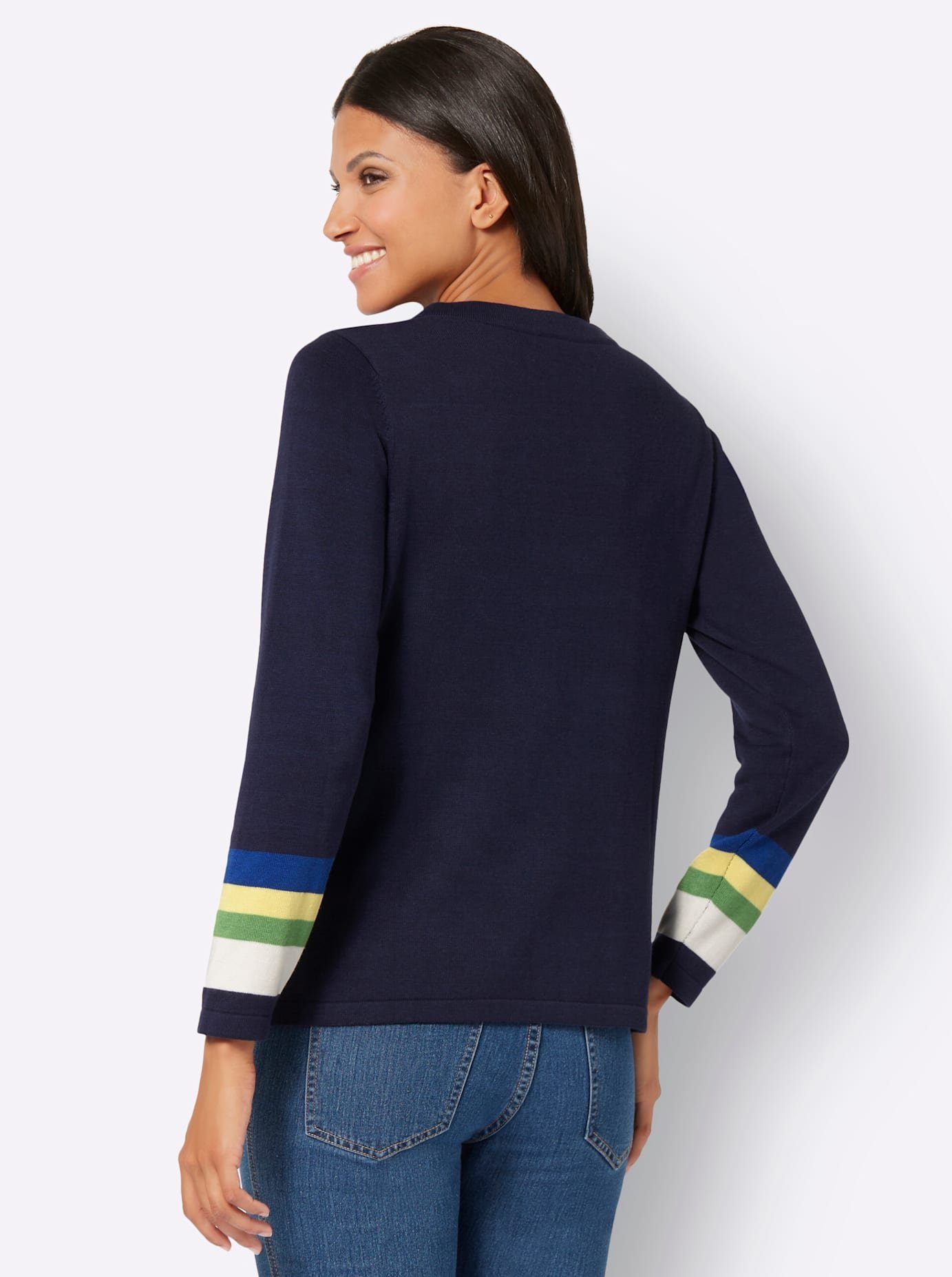 Classic Basics Gebreide Trui met lange mouwen