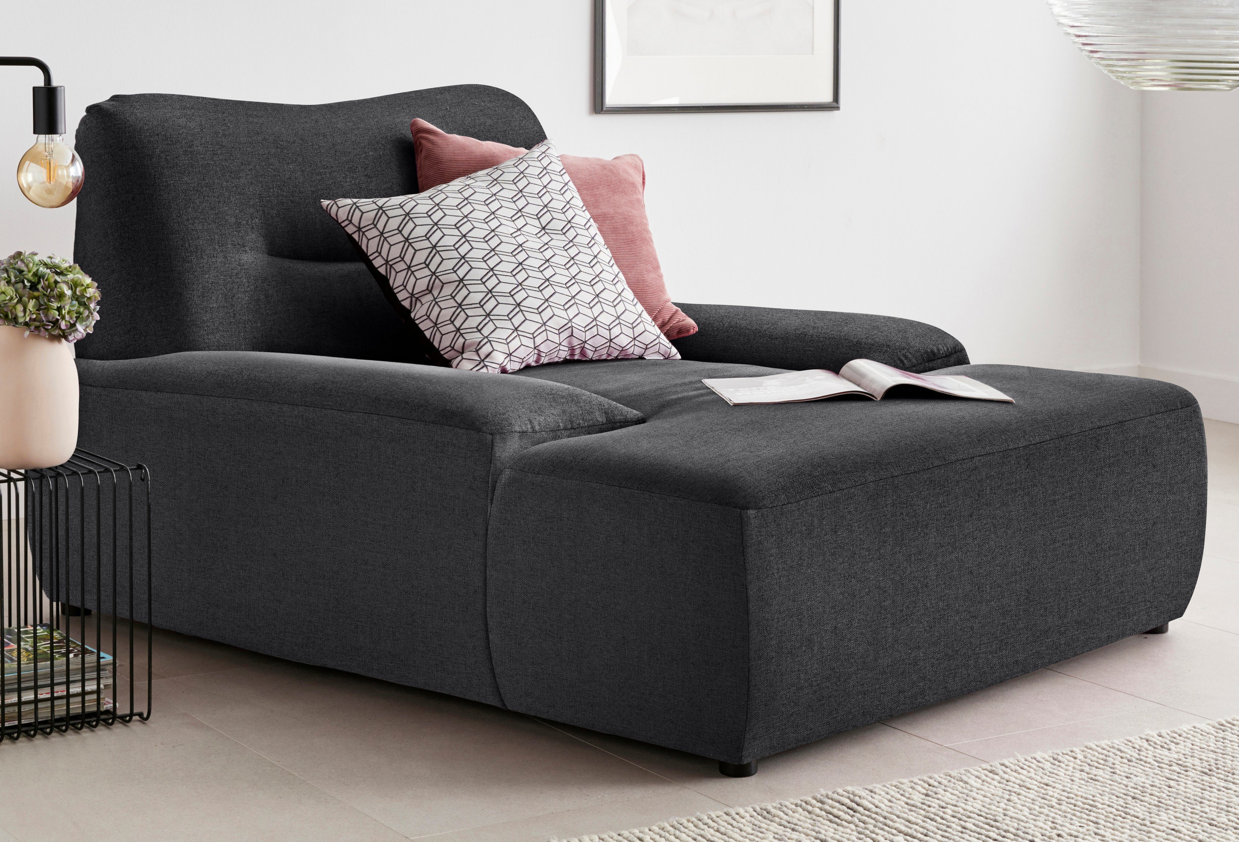 DOMO collection Loveseat Cesena ontwerpstoel om in te knuffelen, comfortabel om te ontspannen