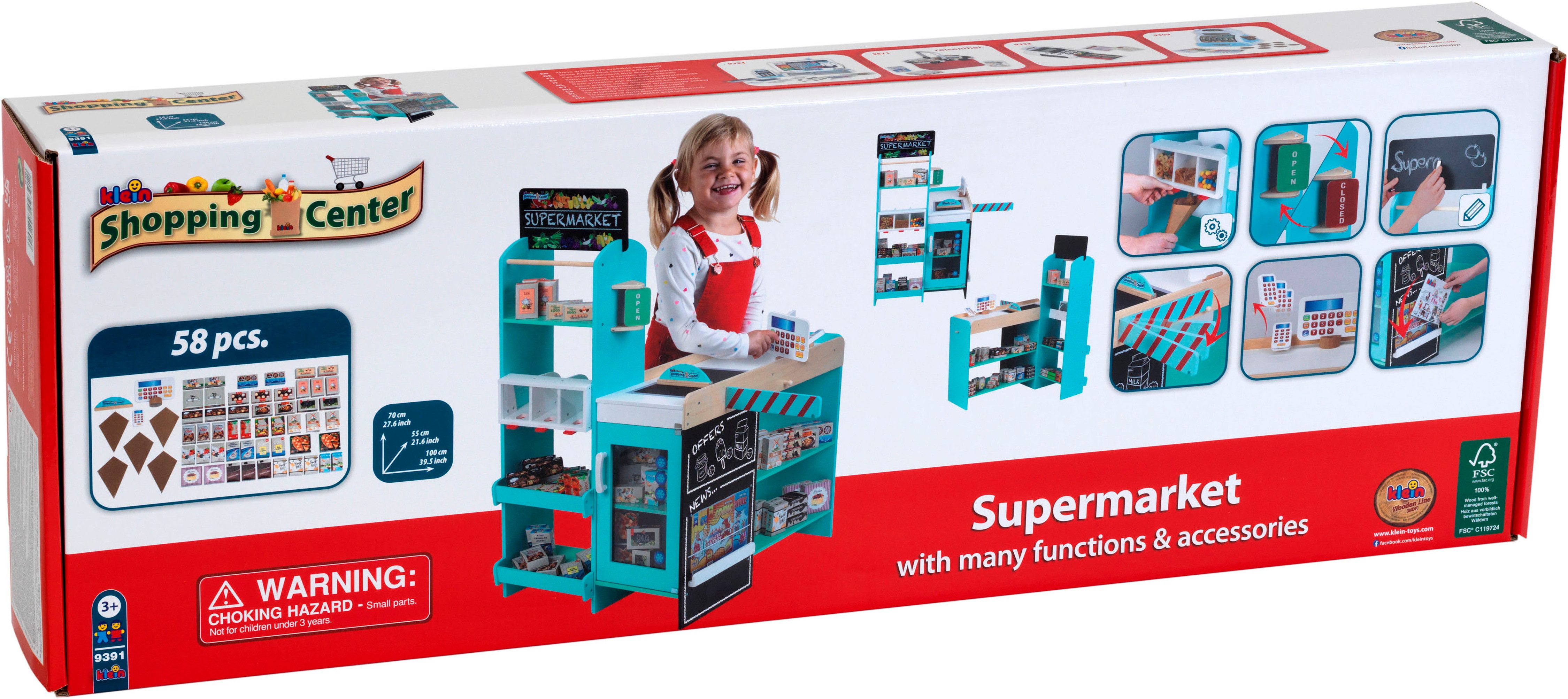 Klein Winkel Shopping Center Supermarkt FSC®-hout uit duurzaam beheerde bossen
