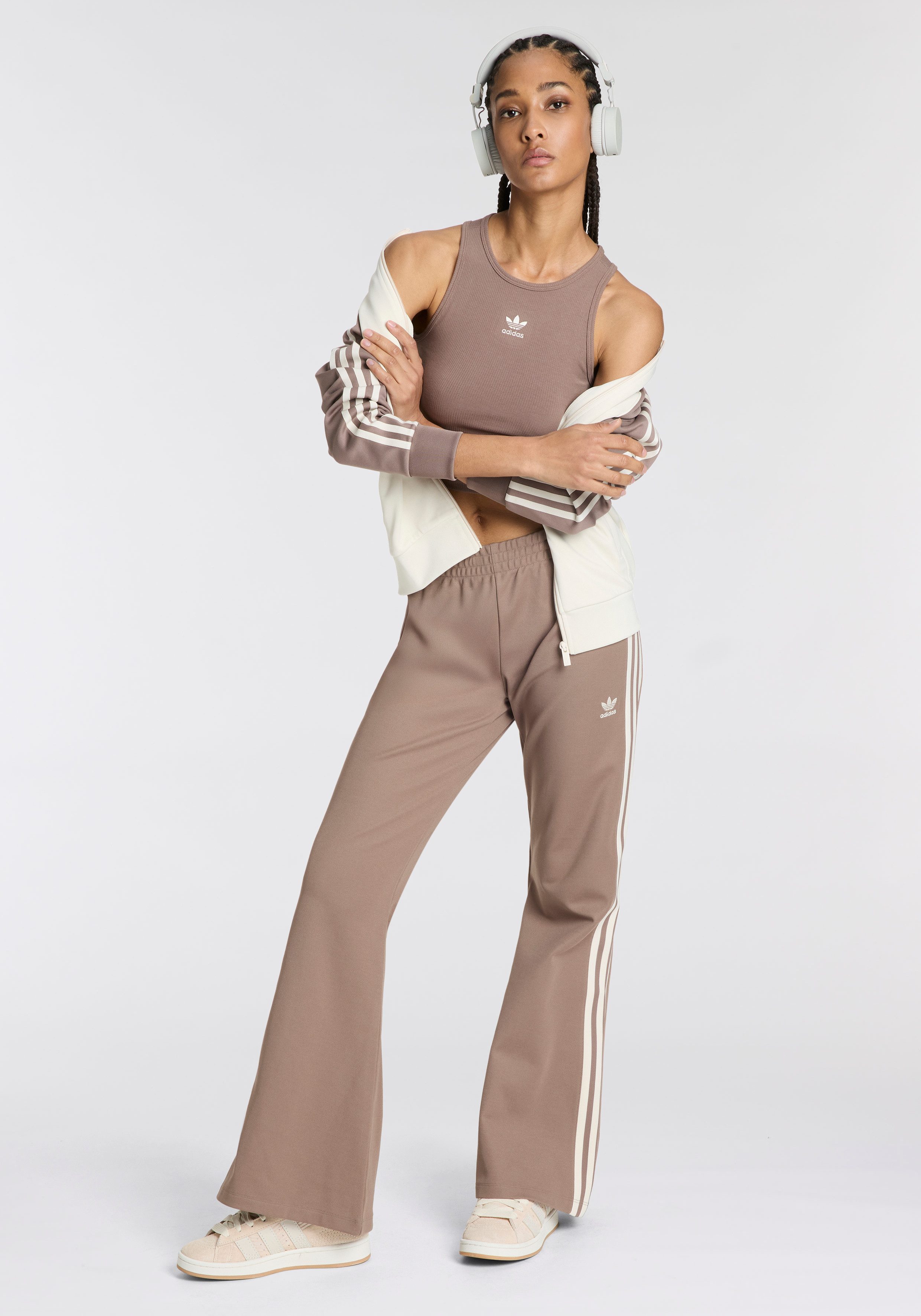 adidas Originals Sportbroek 3S FLARED TP (1-delig)