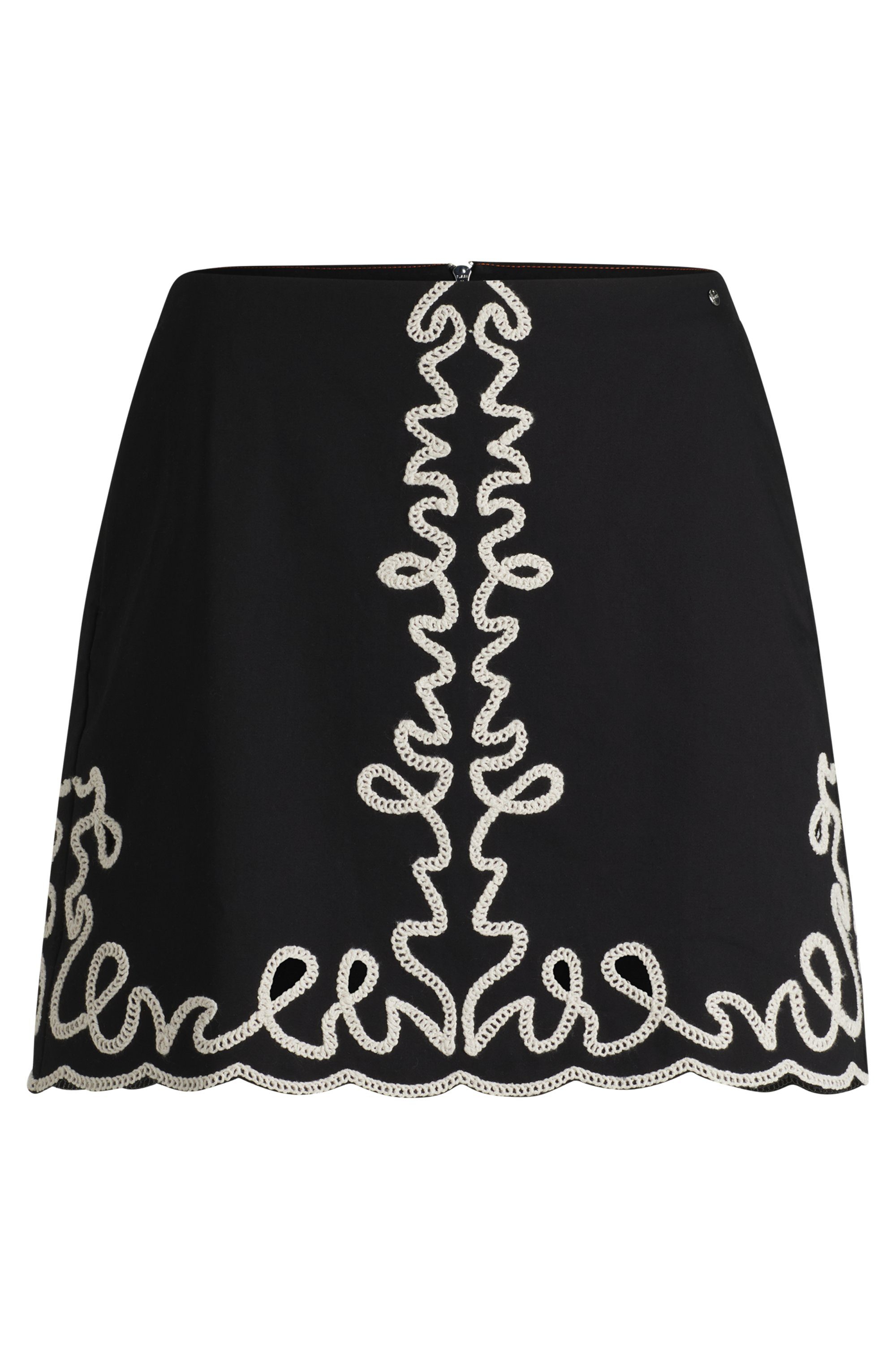 Boss Orange Geweven rok Valembroi Premium Damesmode