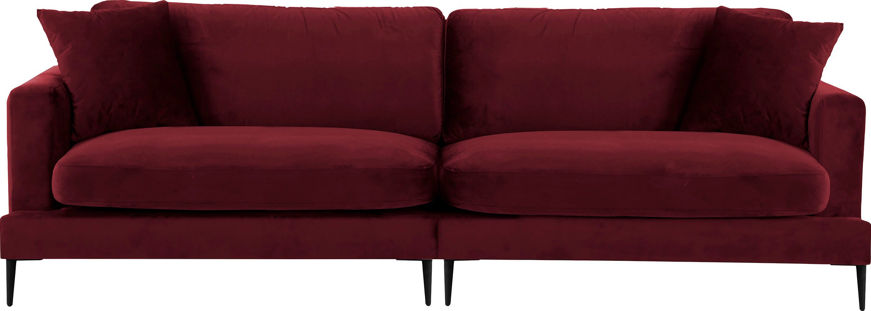 Leonique Megabank Cozy elegante designbank, afmetingen B/D/H: 252/97/80 cm