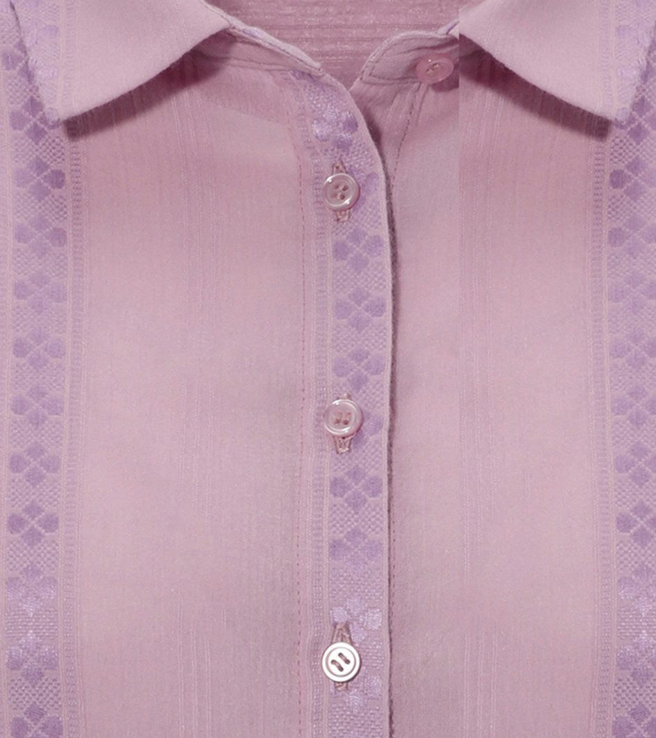 Aniston CASUAL Overhemdblouse van trendy mousseline stof met ingeweven patroon - nieuwe collectie
