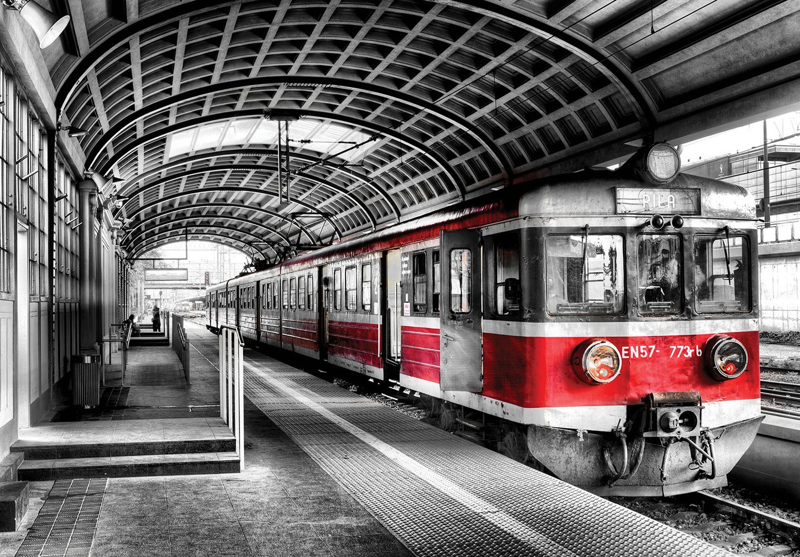 Consalnet Vliesbehang Trein in verschillende maten