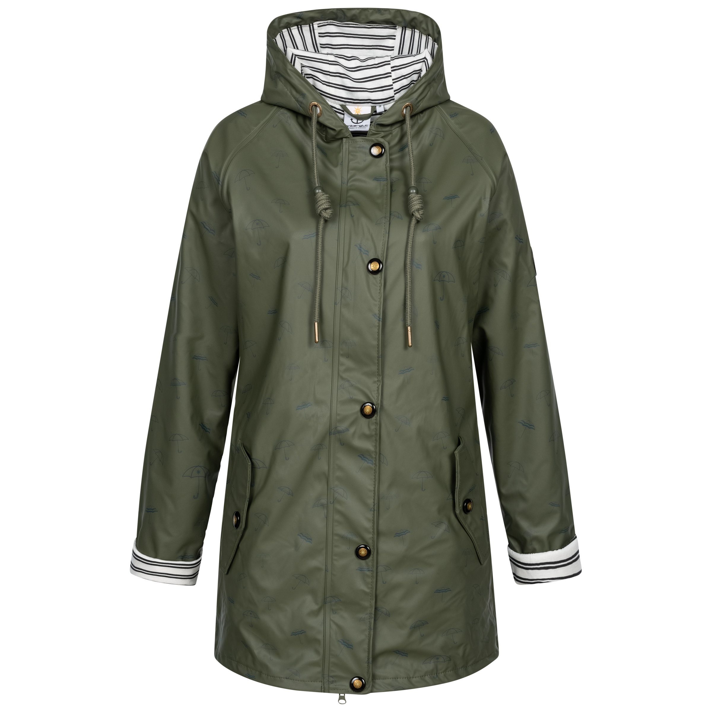 DEPROC Active Regenjack Friesennerz WIZZARD PEAK WOMEN UMBR