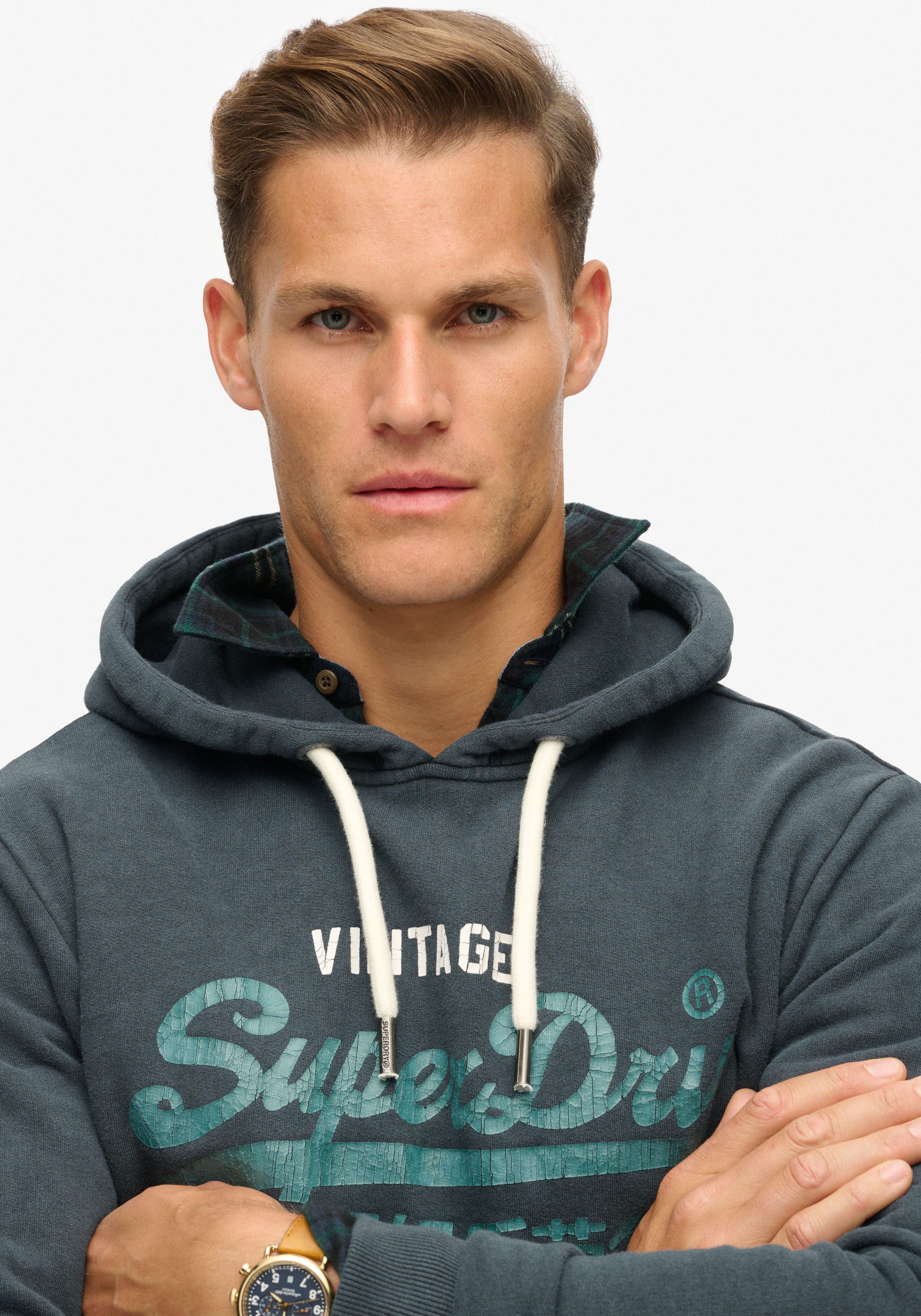 Superdry Hoodie DUO VINTAGE LOGO HOODIE