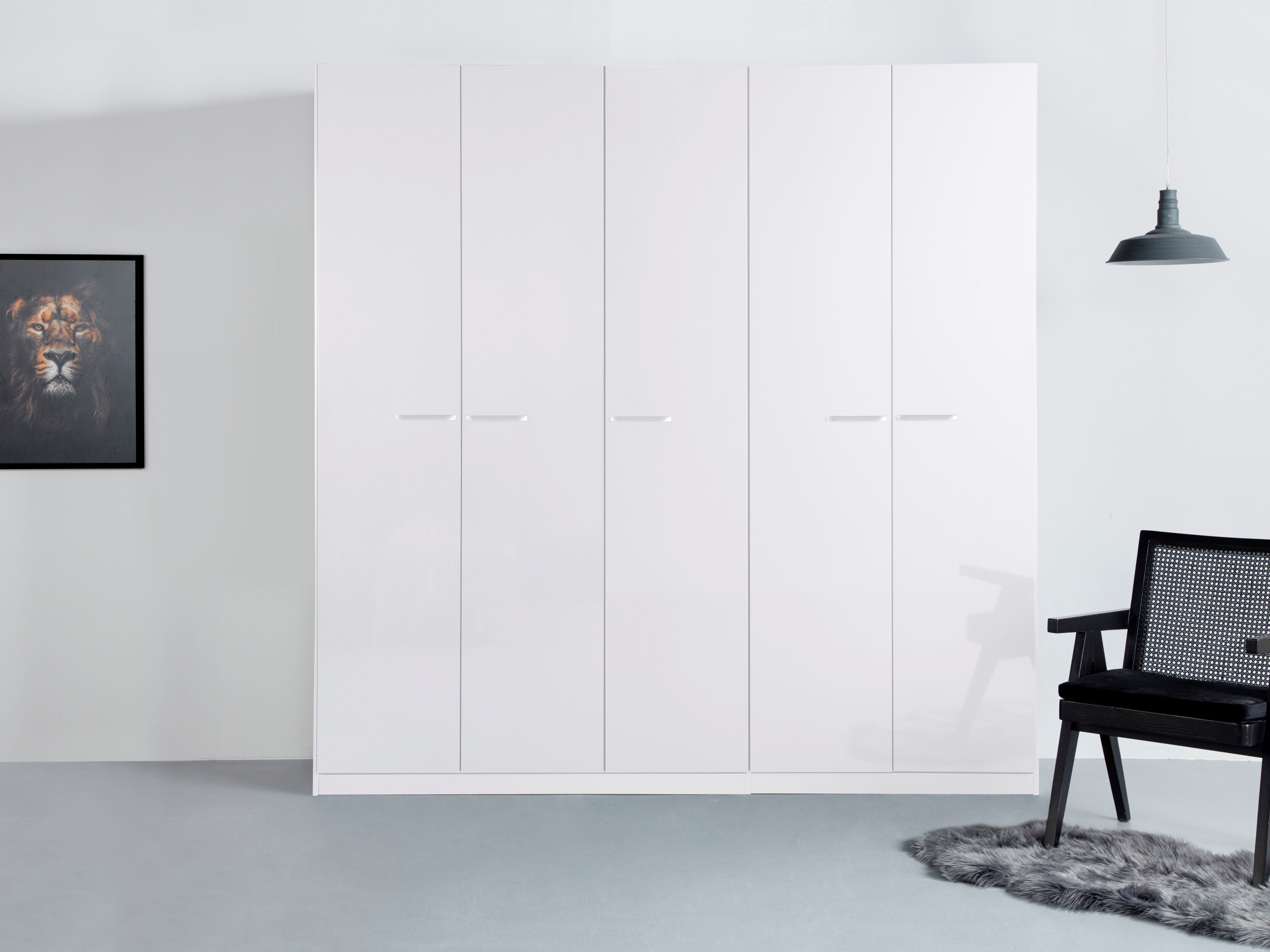 rauch Draaideurkast Kledingkast kast garderobe TOPSELLER OTELI incl. binnenindeling met 3 binnenlades extra planken optioneel met spiegel made in germany
