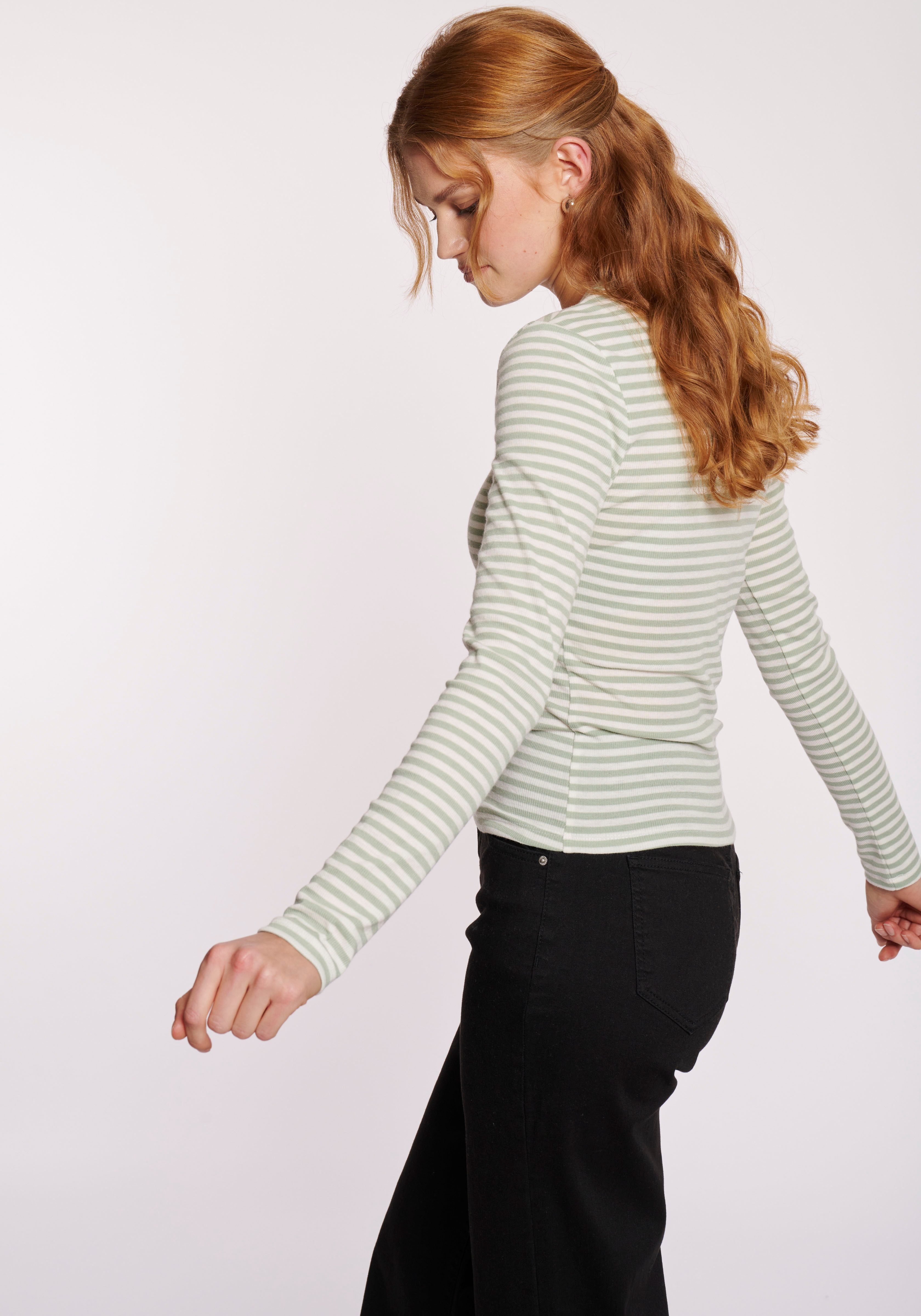 HaILYS Shirt met lange mouwen LS C TP Co44rry