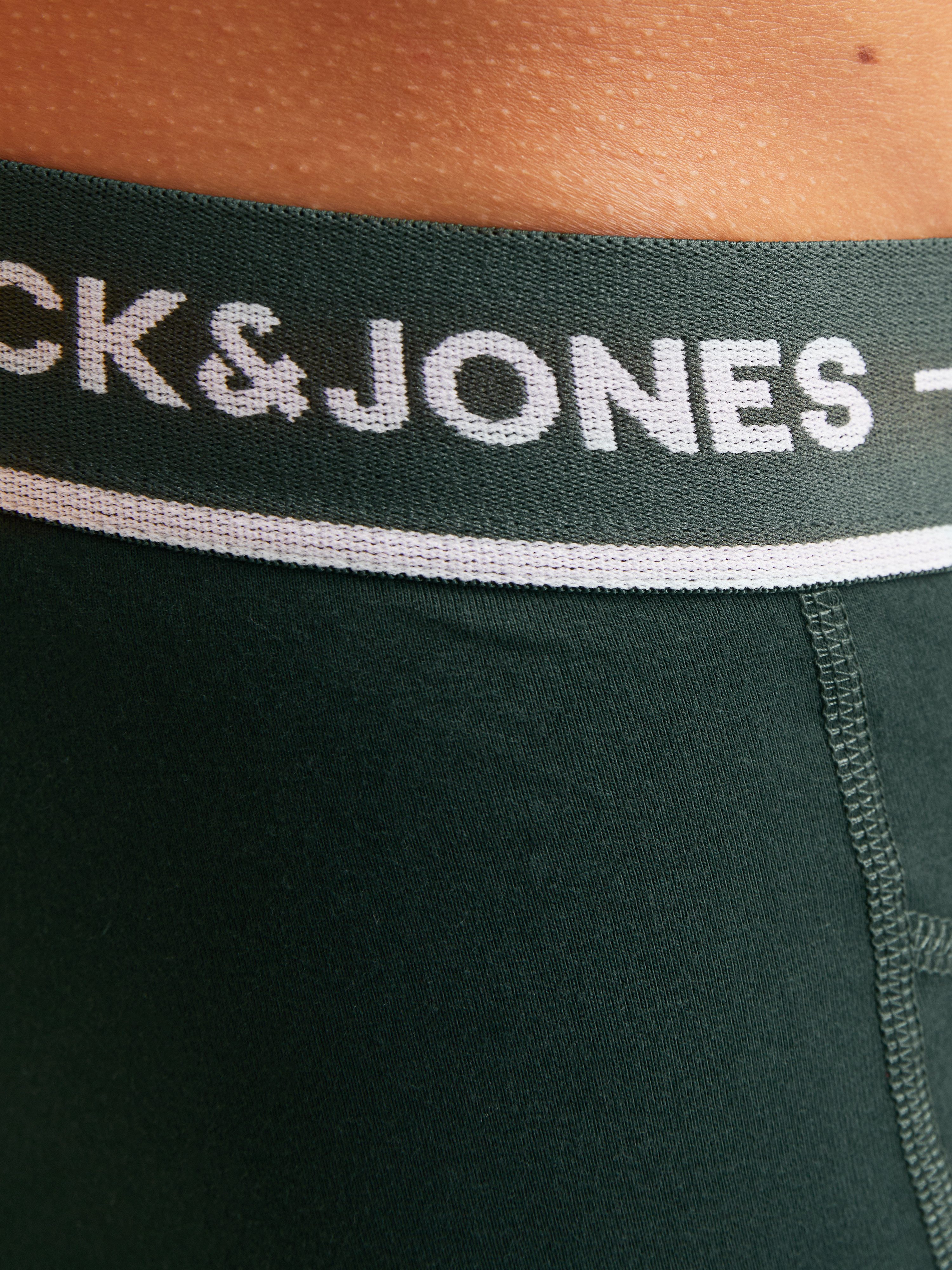 Jack & Jones Trunk JACCLAUS SOLID TRUNKS 3 PACK SN (set 3 stuks)