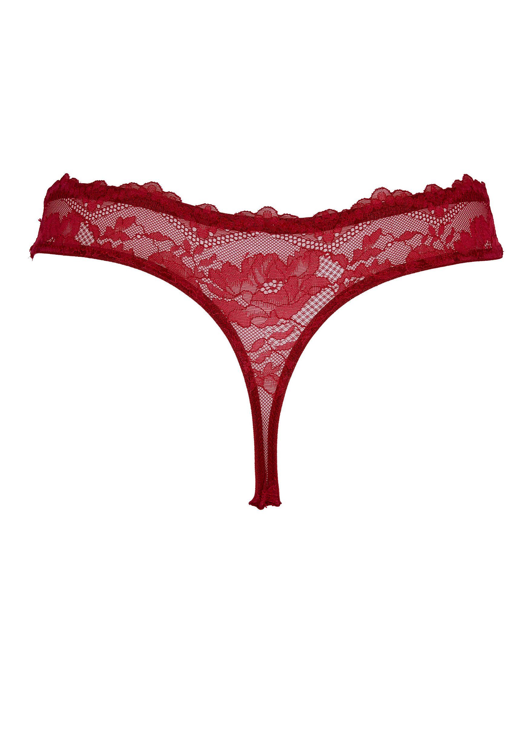 After Eden String TULIEN met romantische kantdetails