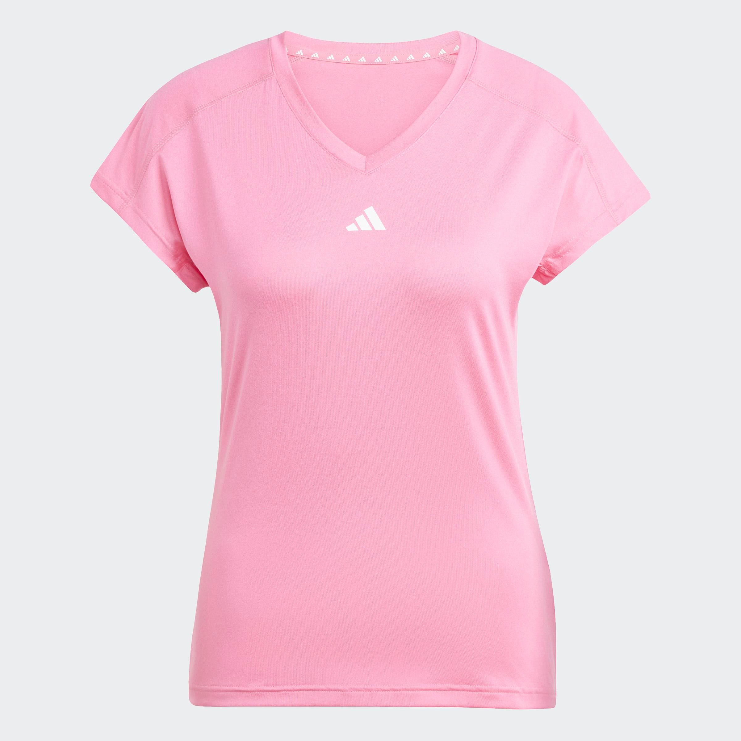adidas Performance T-shirt TR-ES MIN T Trainingsshirt, vochtabsorberend met V-hals