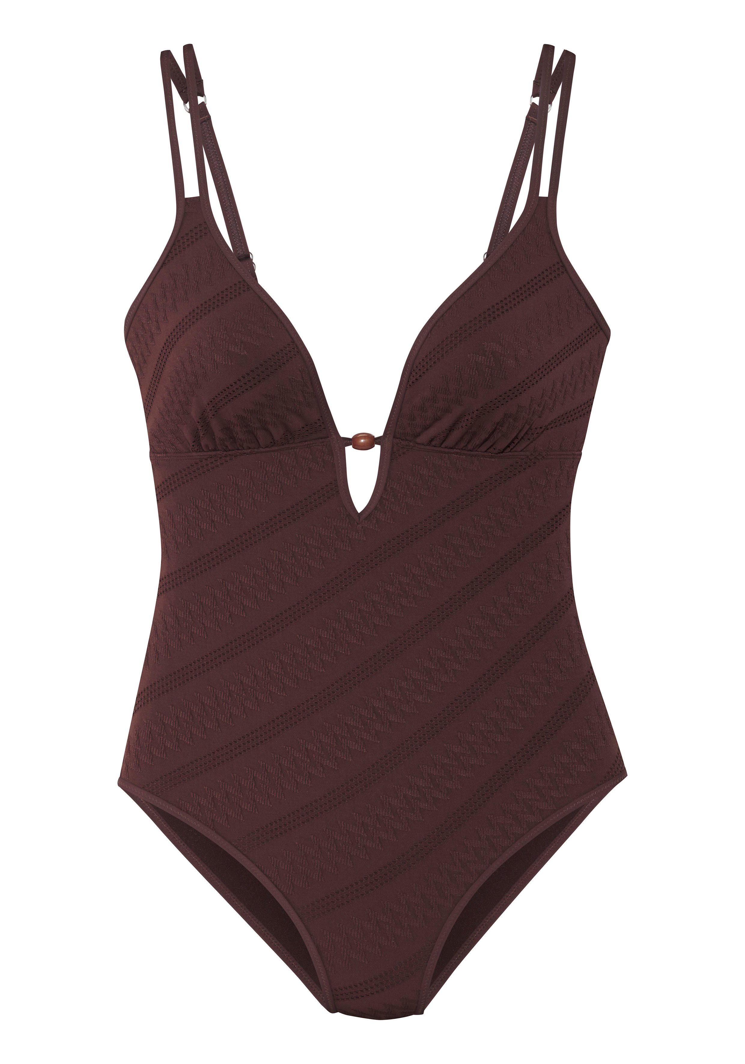 s.Oliver RED LABEL Beachwear Badpak Naila met structuur