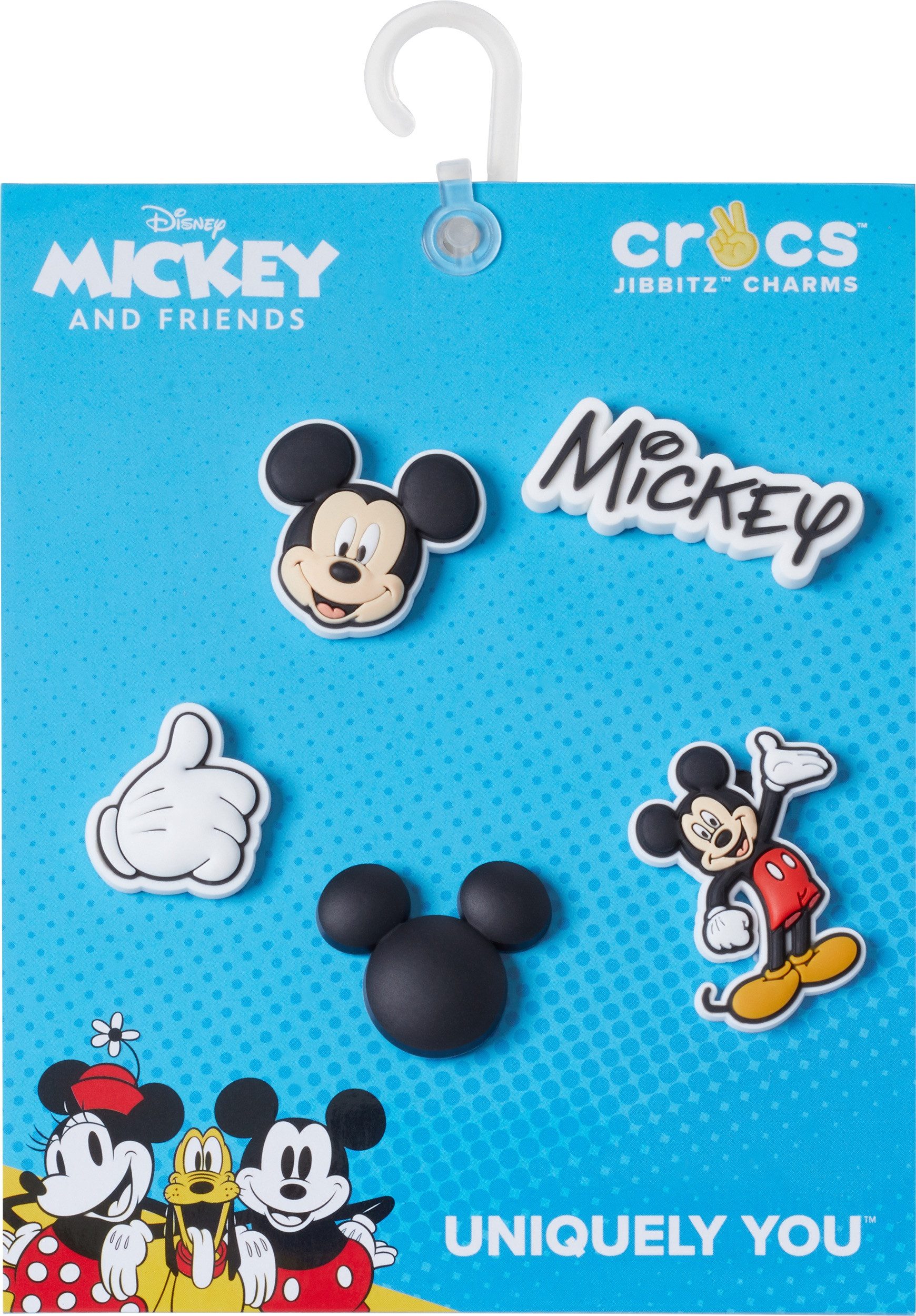 Crocs Schoenbutton Jibbitz™ Mickey Pant (set, 5-delig, Geen speelgoed. Niet geschikt voor kinderen jonger dan 3 jaar)