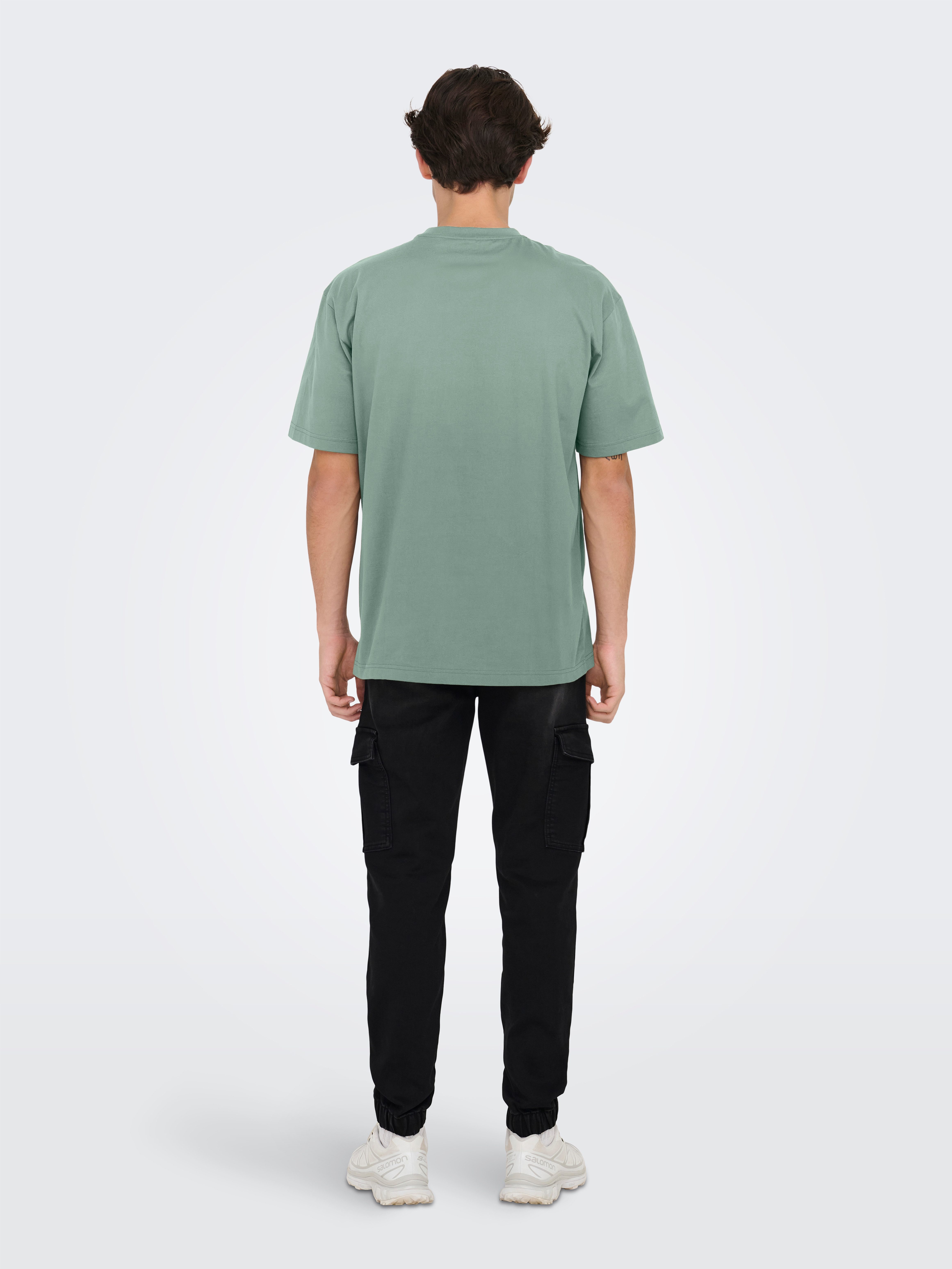 ONLY & SONS Shirt met ronde hals ONSFRED RLX SS TEE