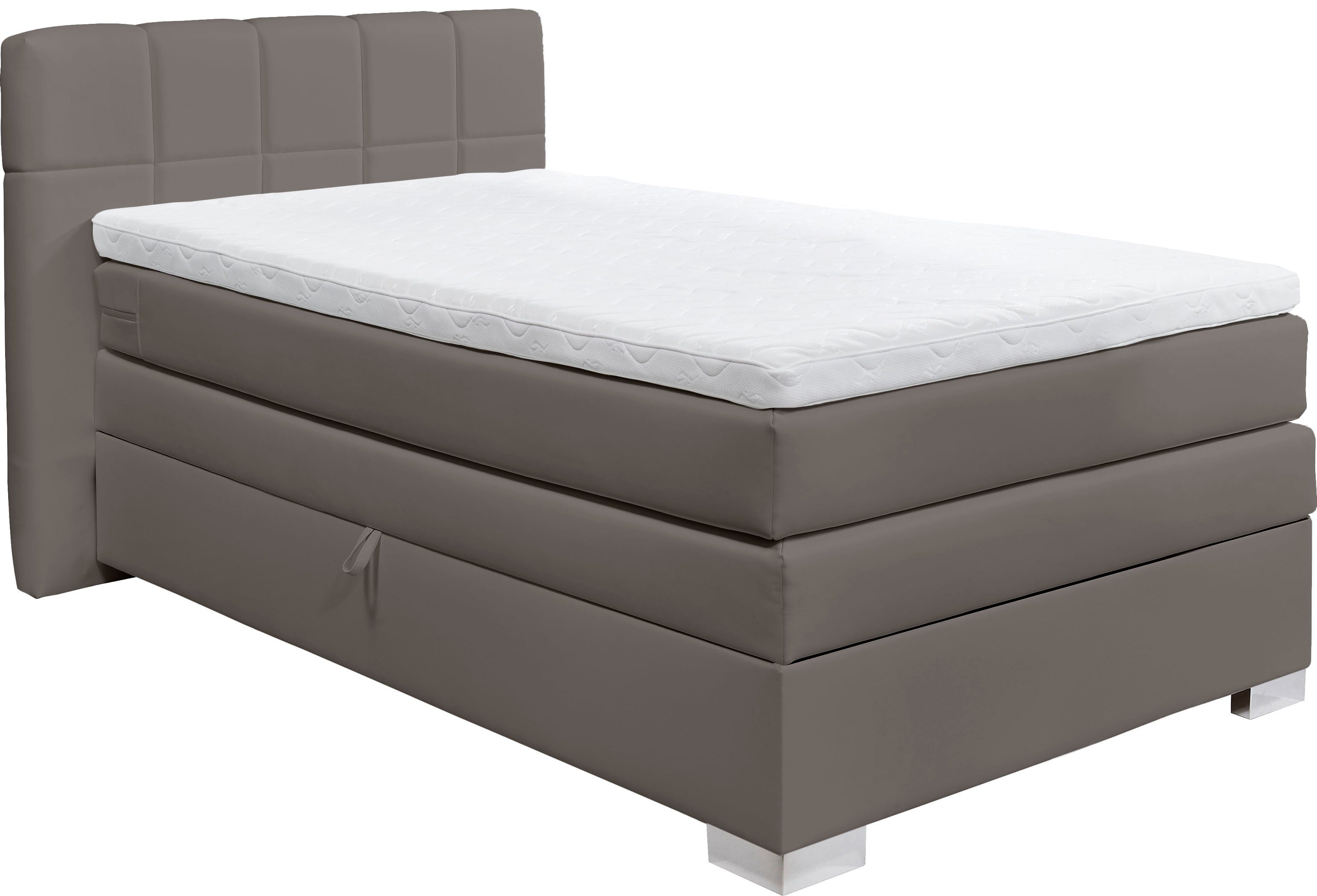 INOSIGN Boxspring Airdrie inclusief bedkist en topper