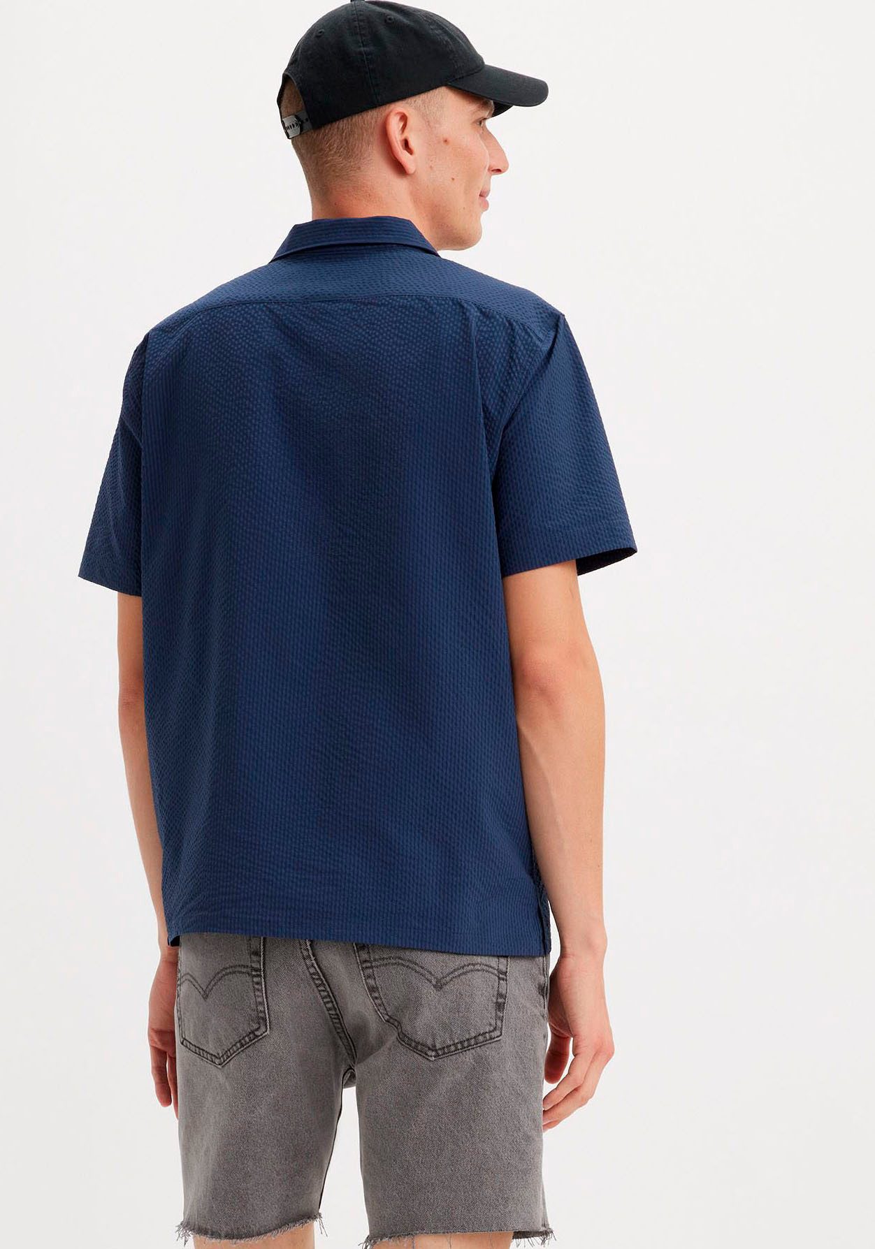 Levi's® Overhemd met korte mouwen THE STANDARD CAMP SHIRT BLUES