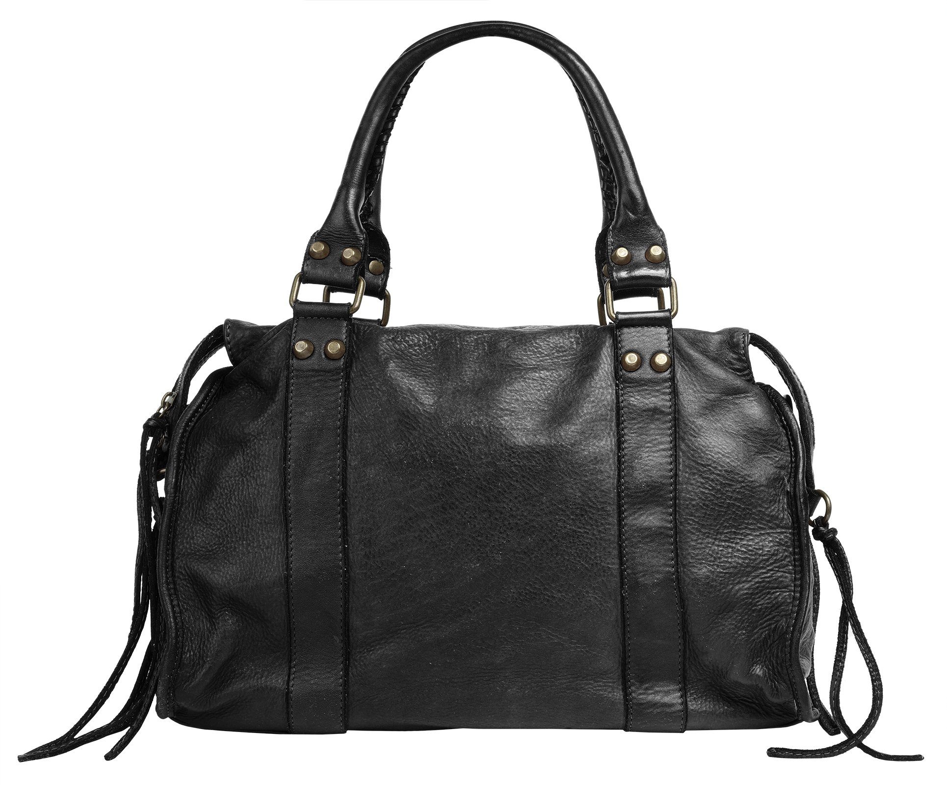 Samantha Look Shopper echt leer, made in italy (1-delig)