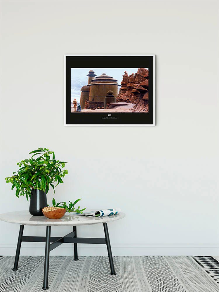 Komar Wanddecoratie Star Wars Classic RMQ Jabbas Palace Wanddecoratie voor de kinderkamer - zonder lijst (1 stuk)