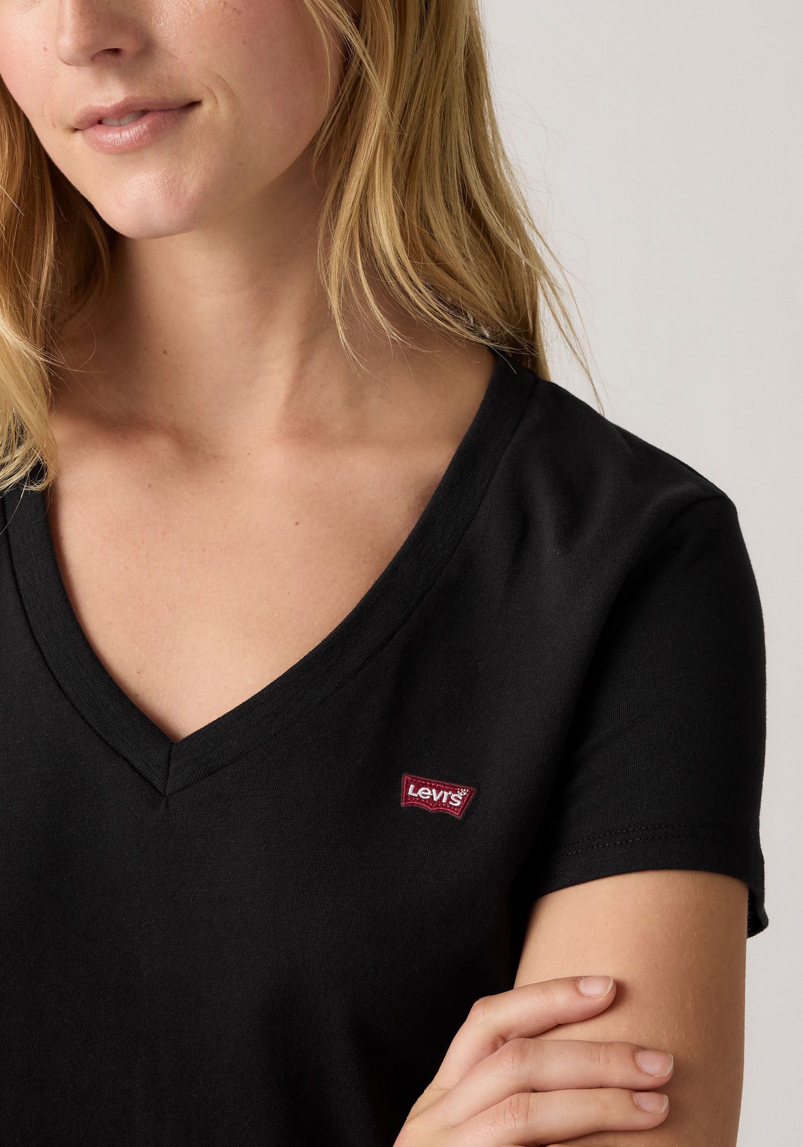 Levi's® T-shirt VNECK TEE 2 PACK (set, 2-delig)