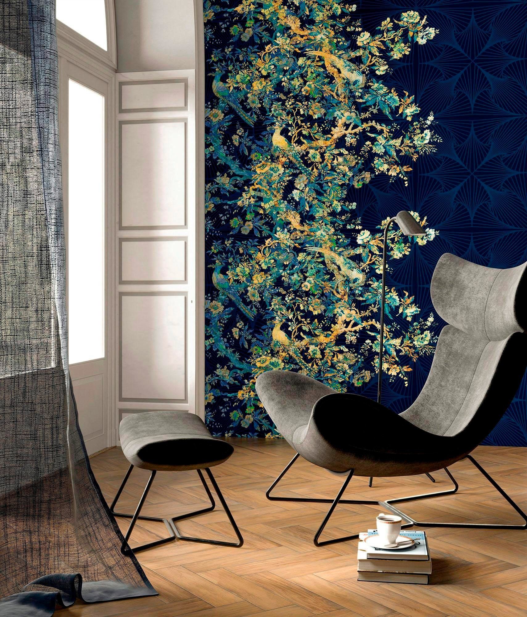 Komar Vliesbehang Digitale print vlies - Nocturne - Afmeting 200 x 280 cm