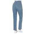 classic basics high-waist jeans (1-delig) blauw