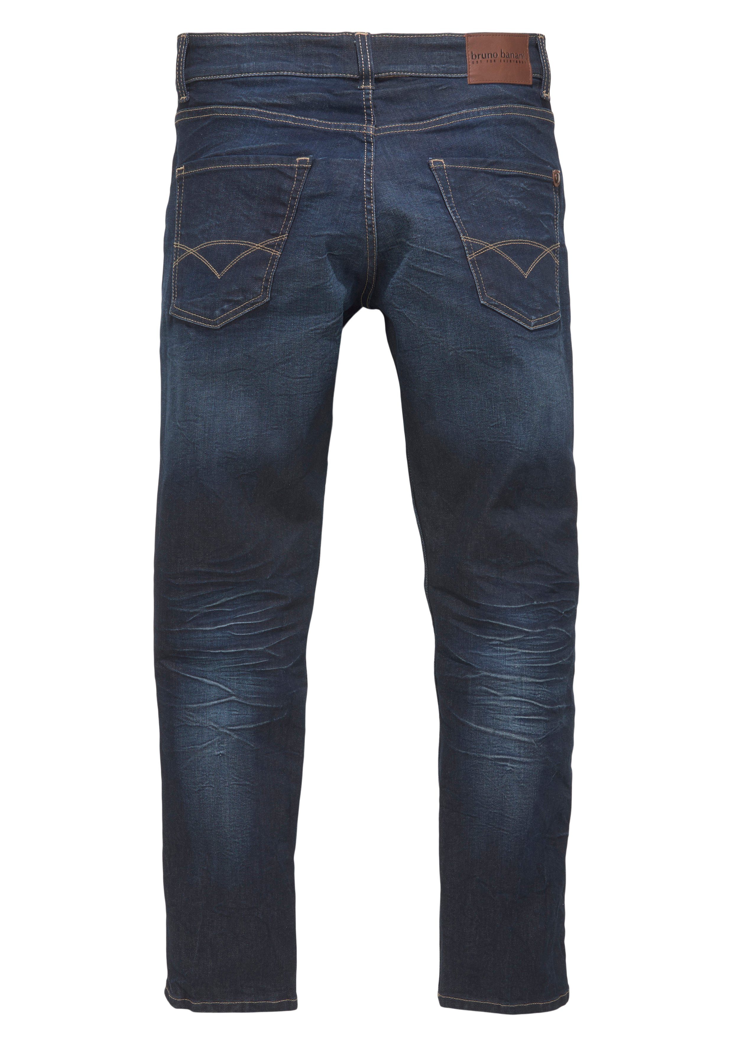 Bruno Banani Comfort fit jeans Floyd rechte pijp, met steekzakken, lage taillehoogte