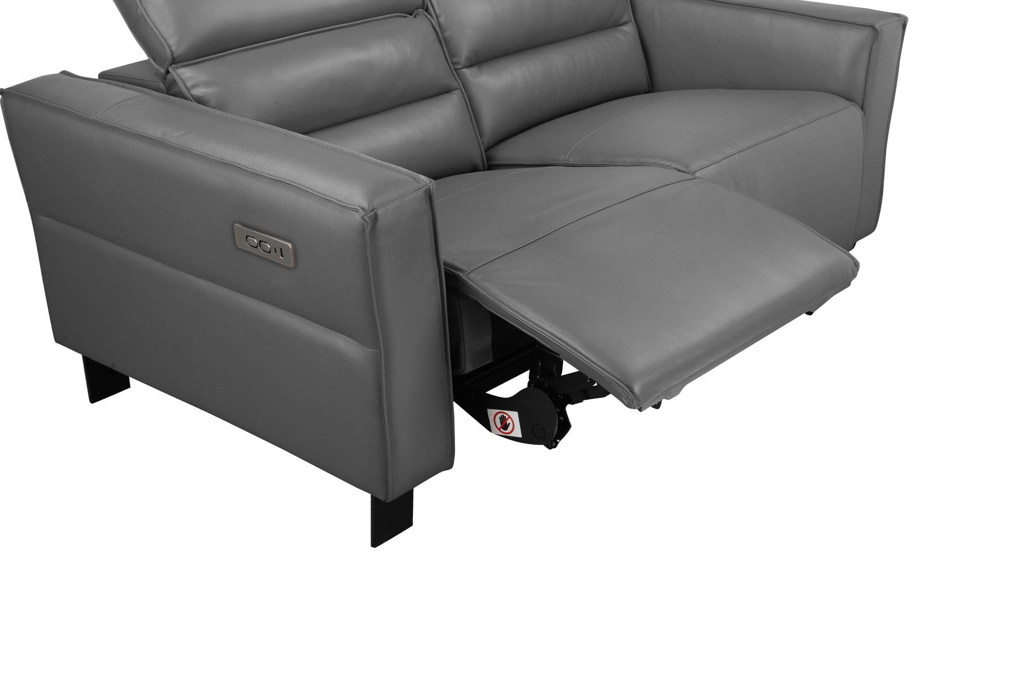 Places of Style 2-zitsbank Carpari, 162 cm, met handmatige of elektrische relaxfunctie
