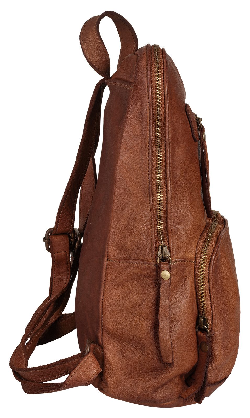 Samantha Look Rugzak echt leer, made in italy